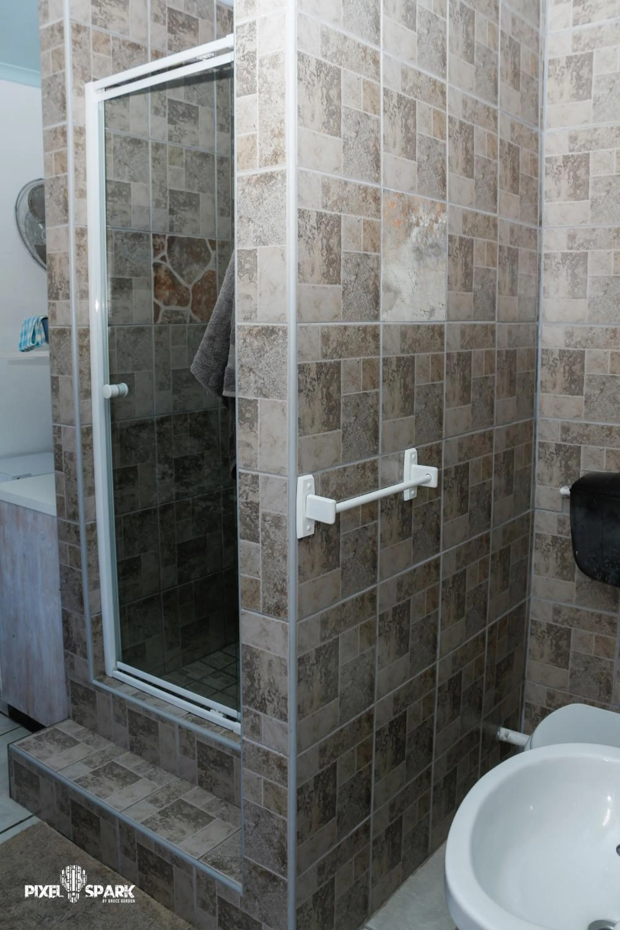 Shower in Tyday Accommodation