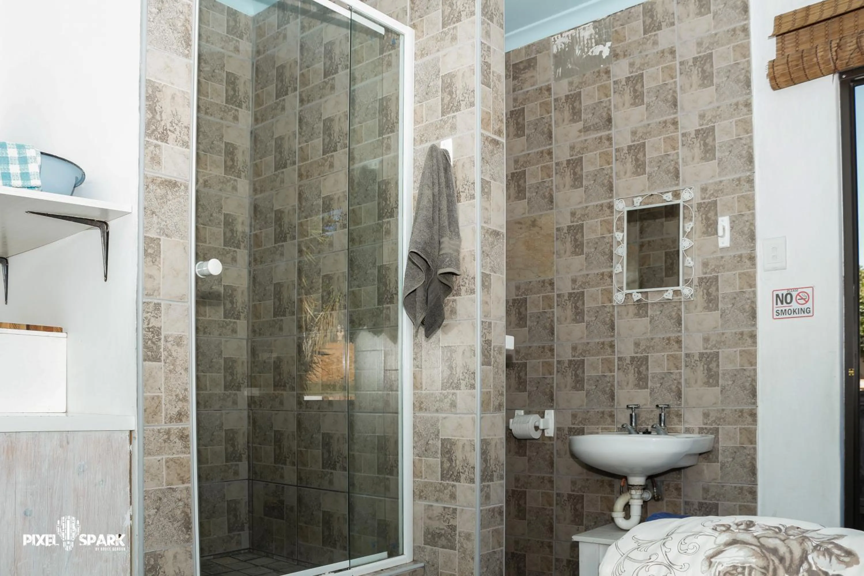 Shower in Tyday Accommodation