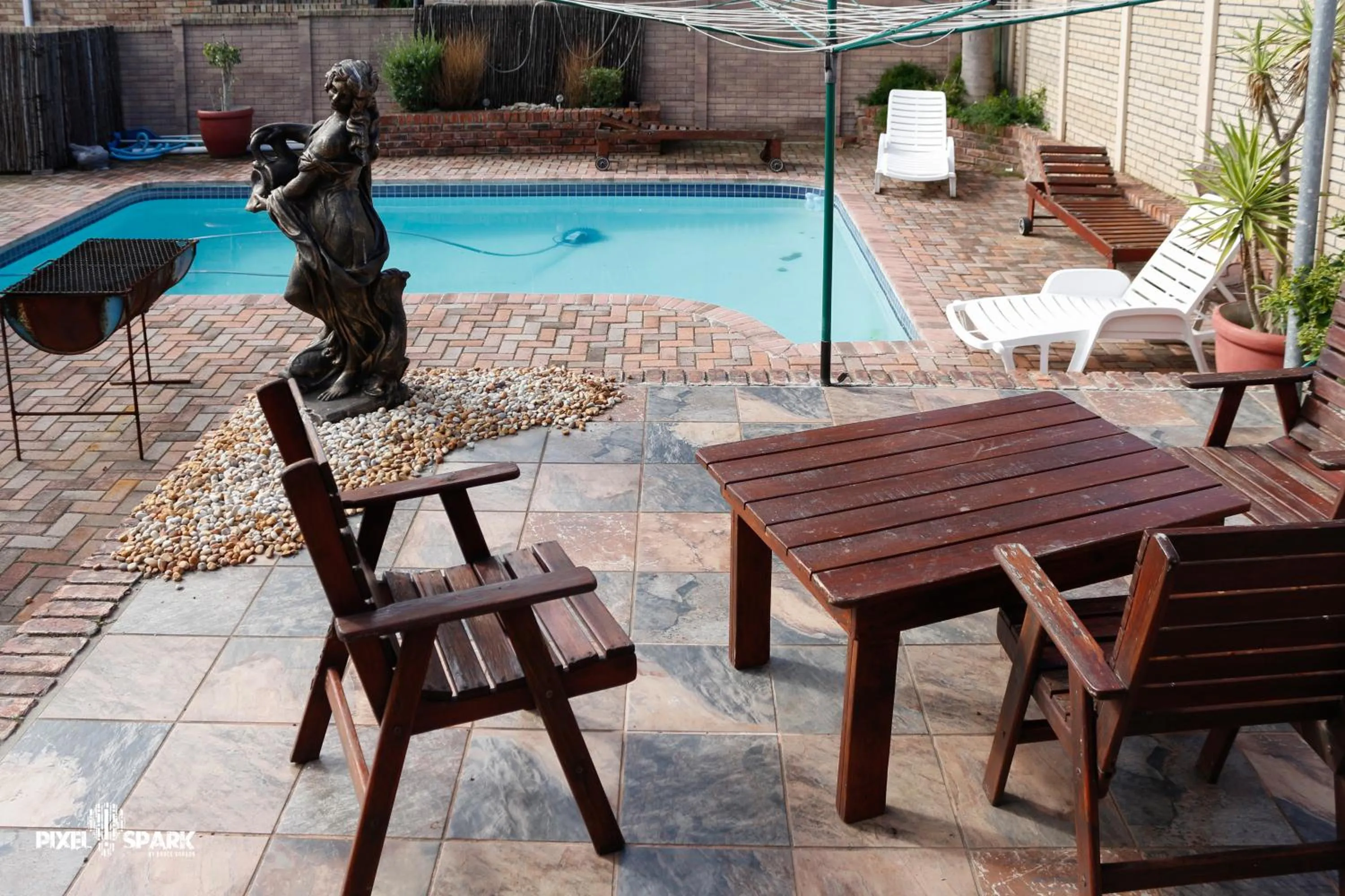 Patio in Tyday Accommodation