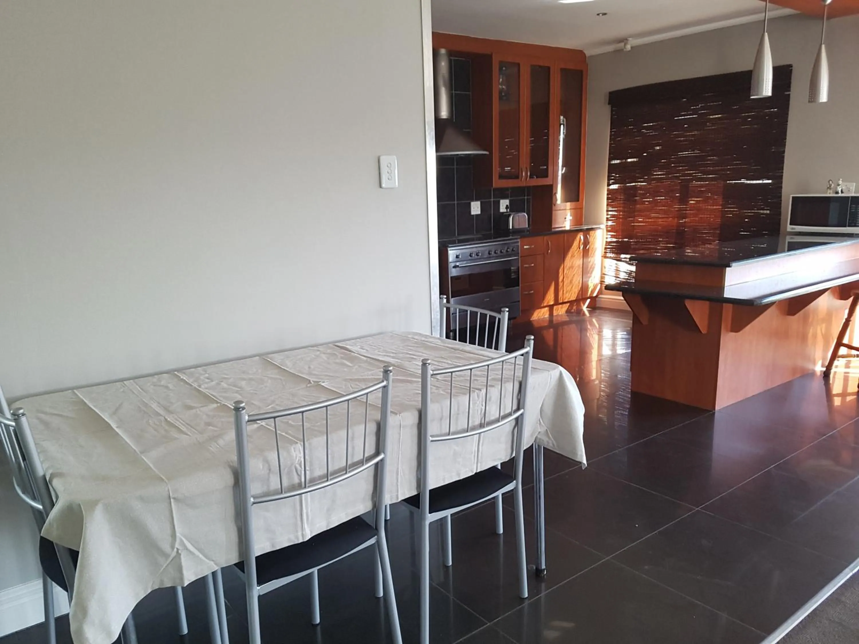 Dining area in Tyday Accommodation
