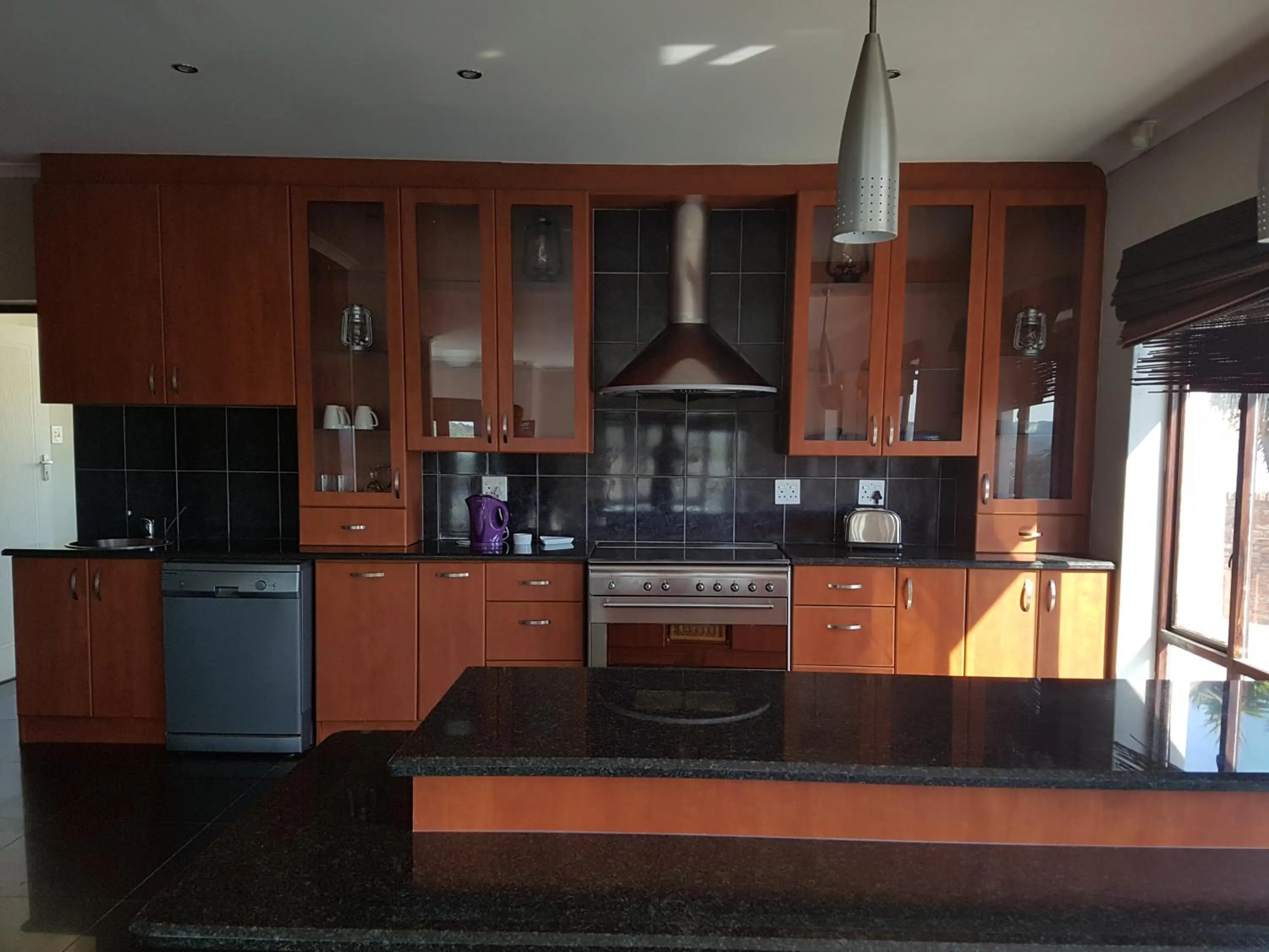 Kitchen or kitchenette in Tyday Accommodation