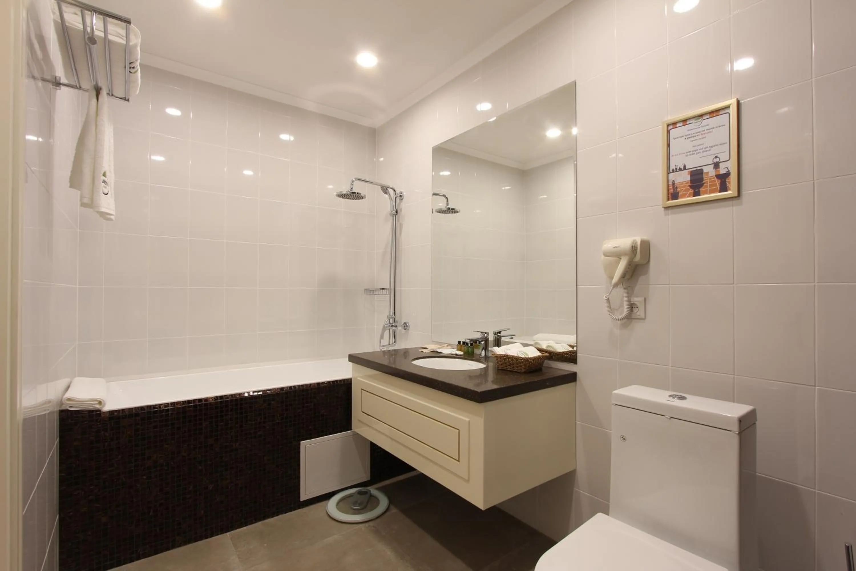 Bathroom in Garden Hotel