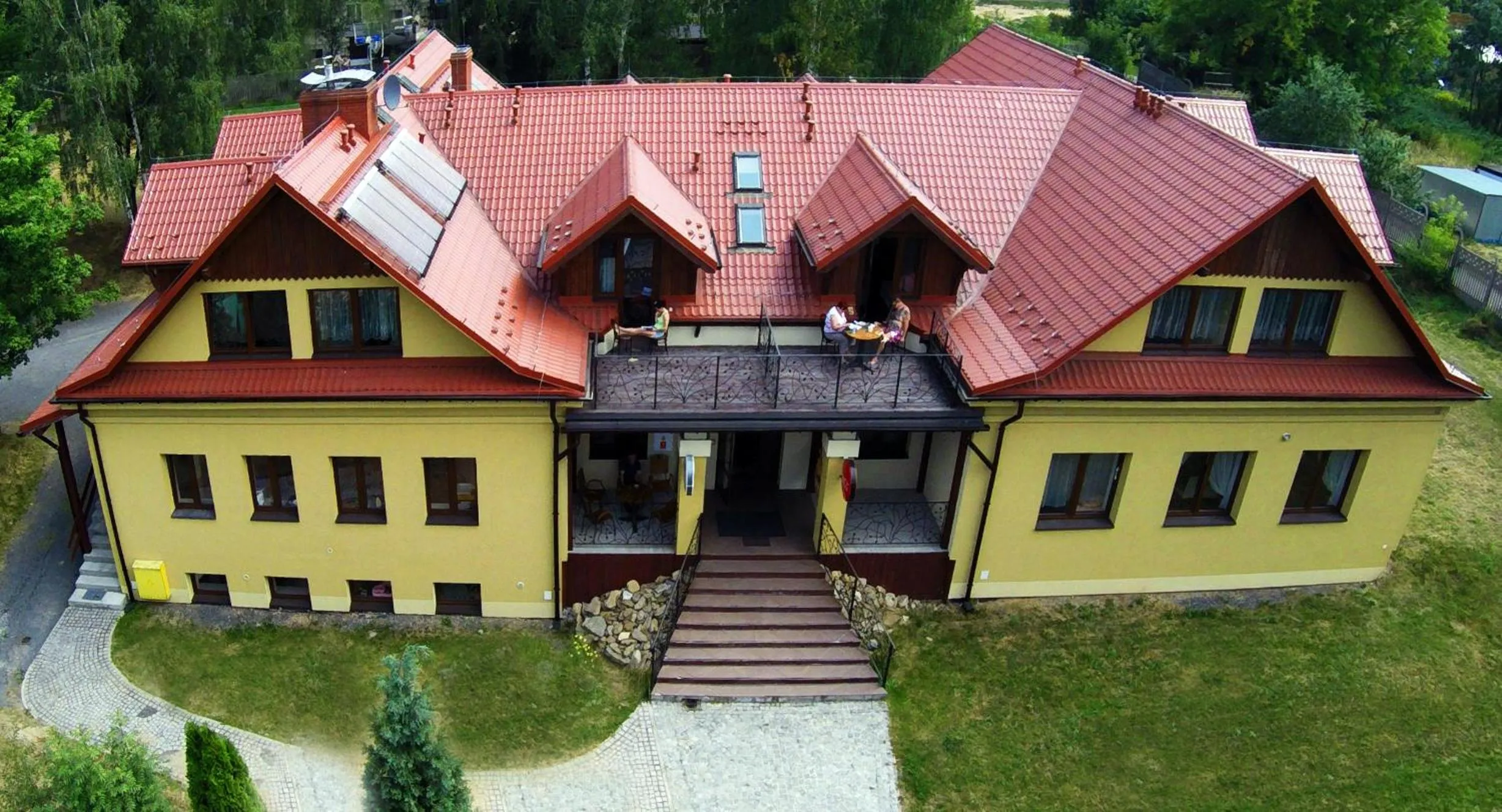 Bird's eye view in Pensjonat Lew Jaskiniowy