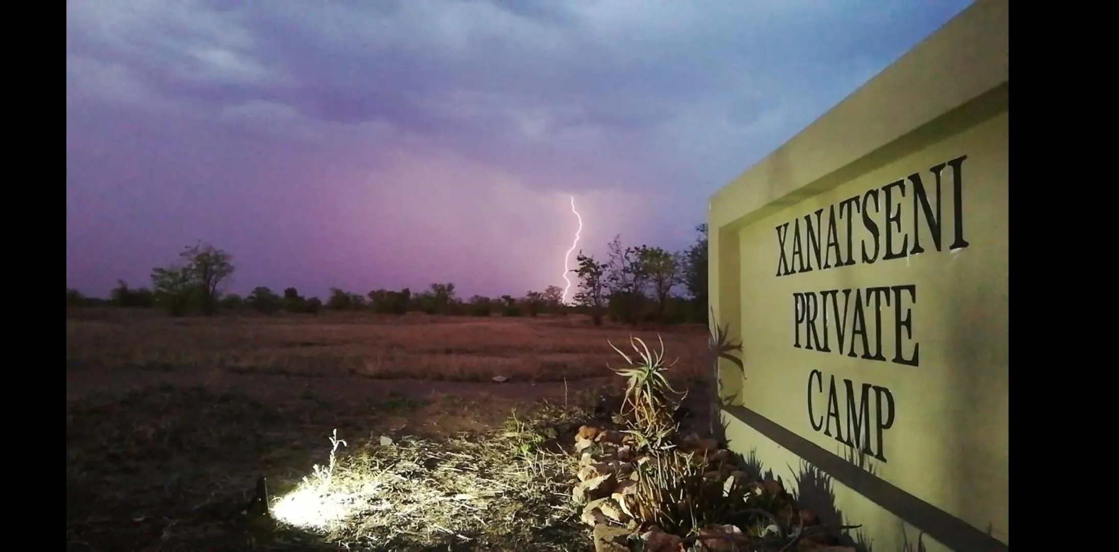 Natural landscape in Xanatseni Private Camp