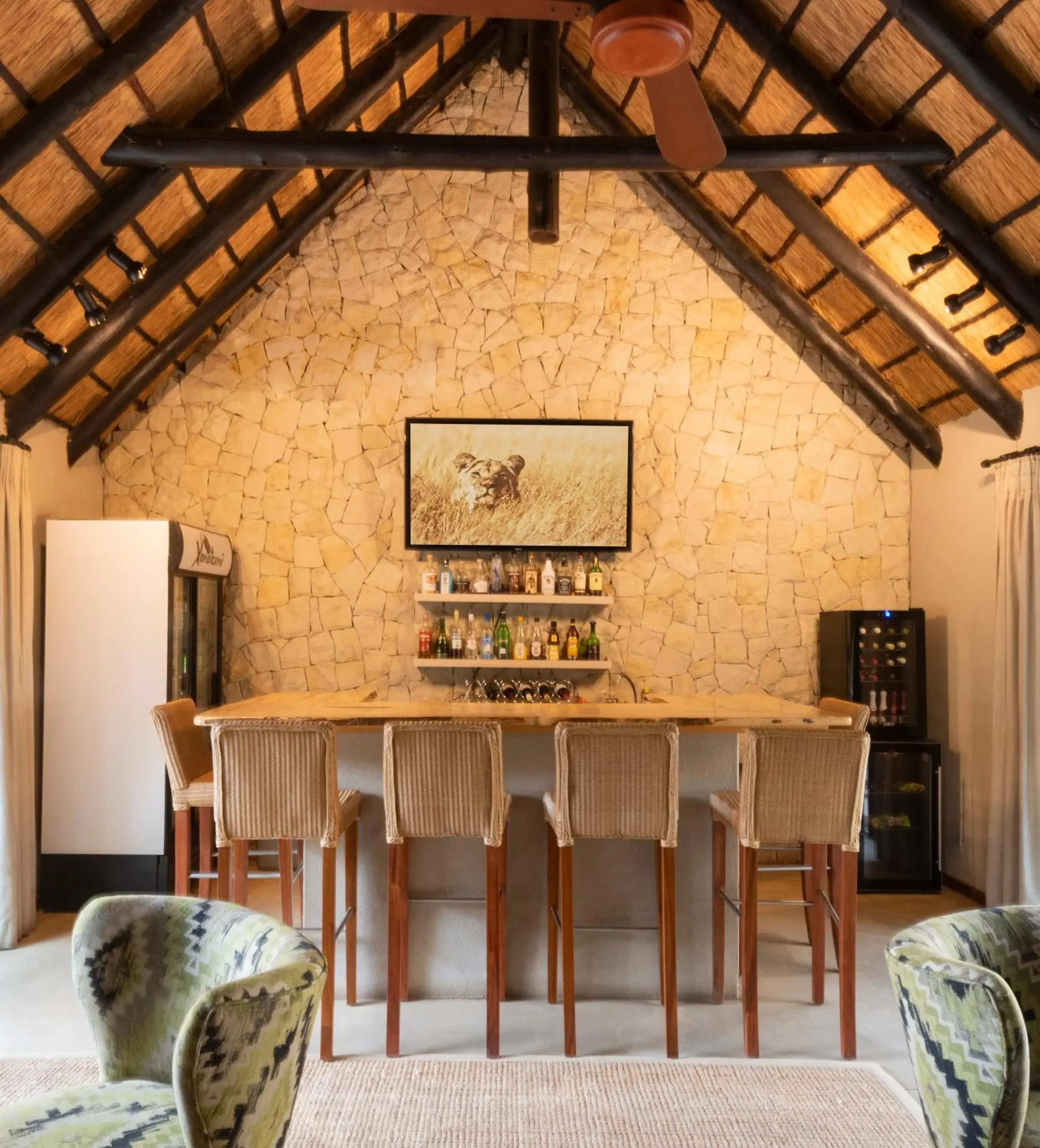 Lounge or bar in Xanatseni Private Camp Lounge or bar in Xanatseni Private Camp
