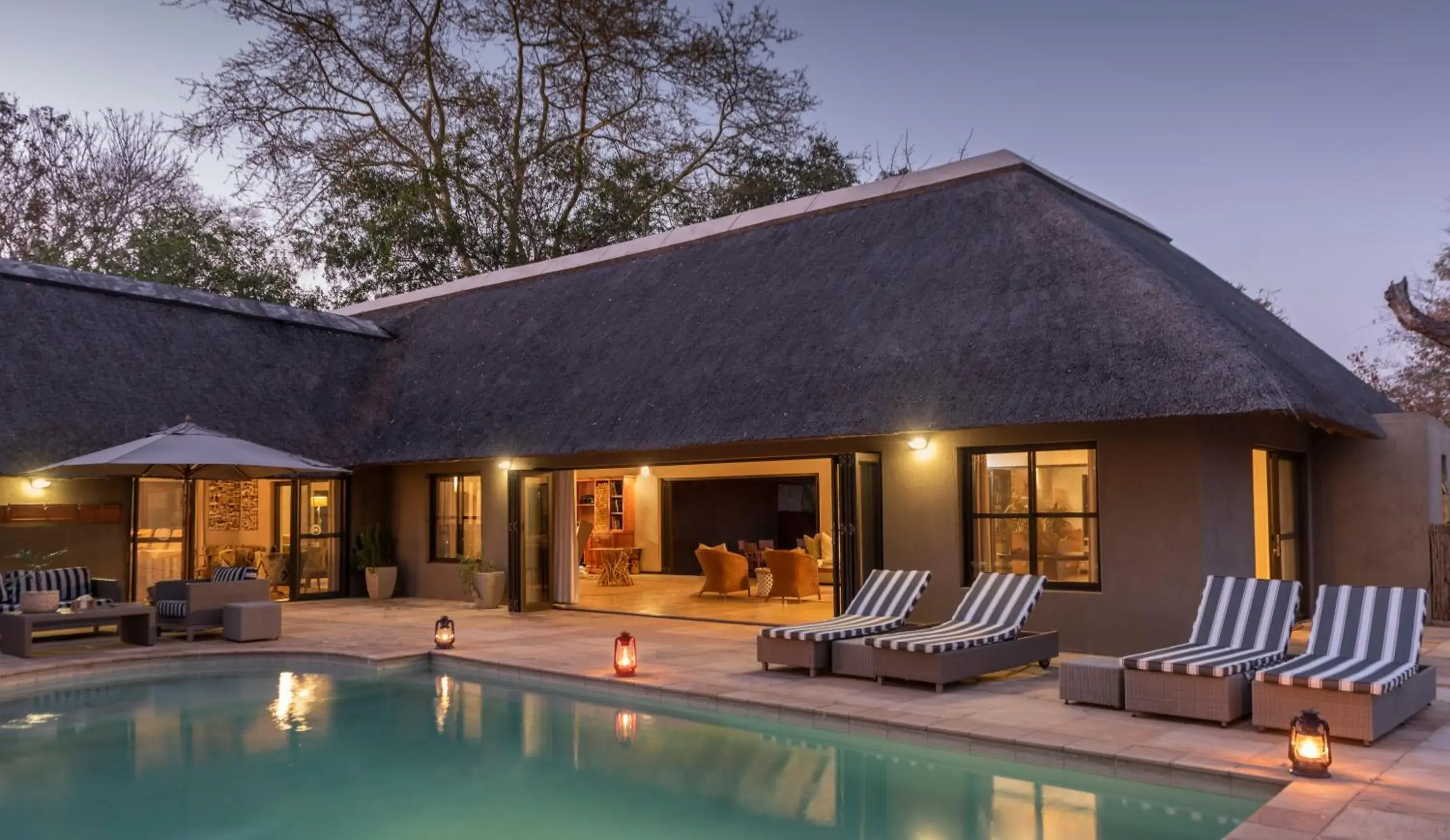 Swimming pool in Xanatseni Private Camp Swimming pool in Xanatseni Private Camp