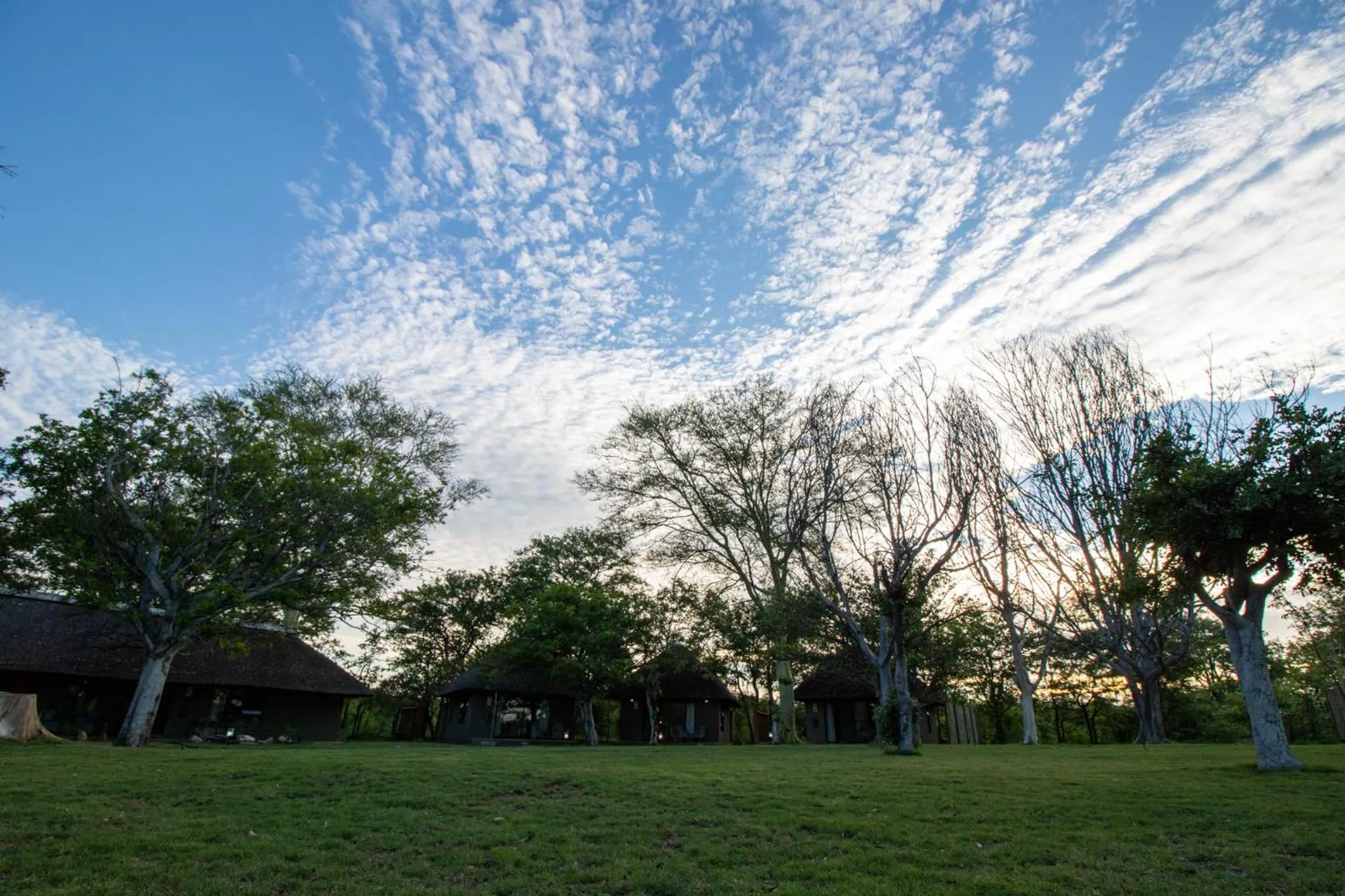 Garden view in Xanatseni Private Camp