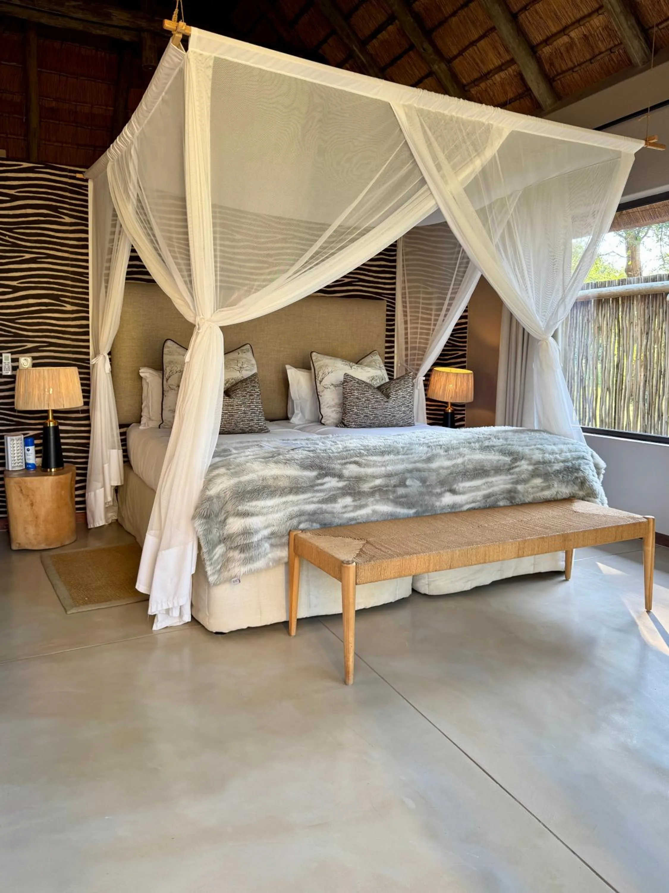 Bedroom, Bed in Xanatseni Private Camp