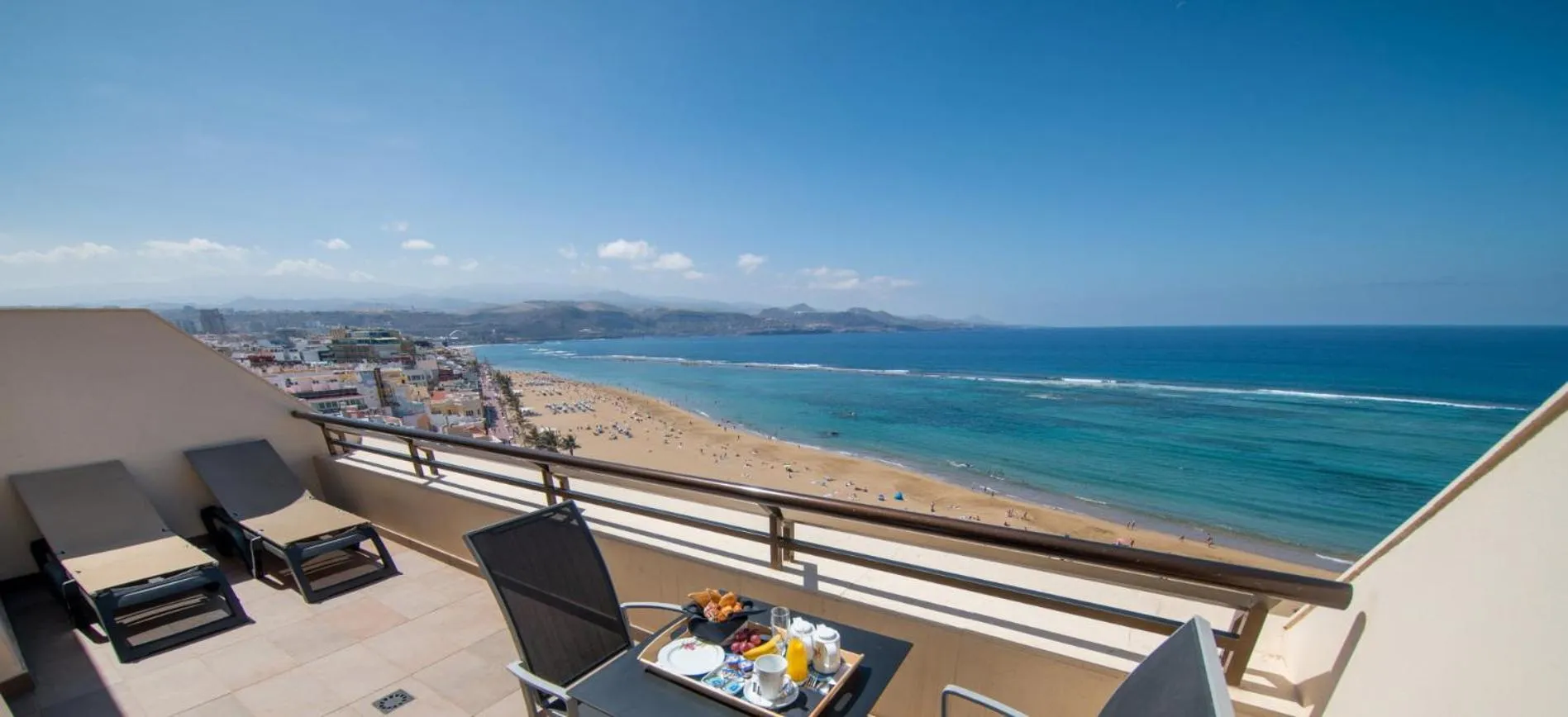 Balcony/Terrace in Hotel Cristina by Tigotan Las Palmas - Adults Only