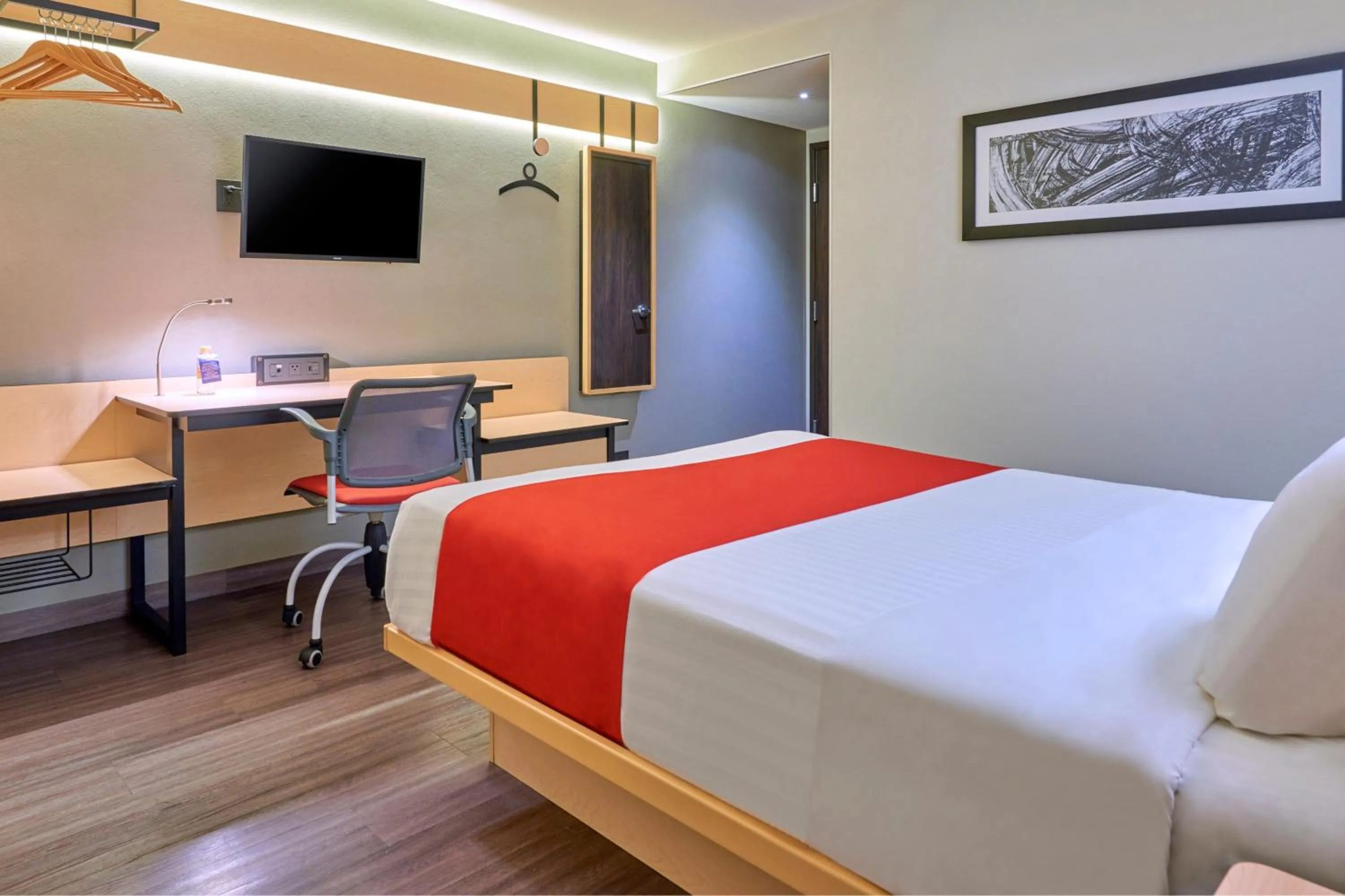 Bedroom, Bed in City Express by Marriott Piedras Negras