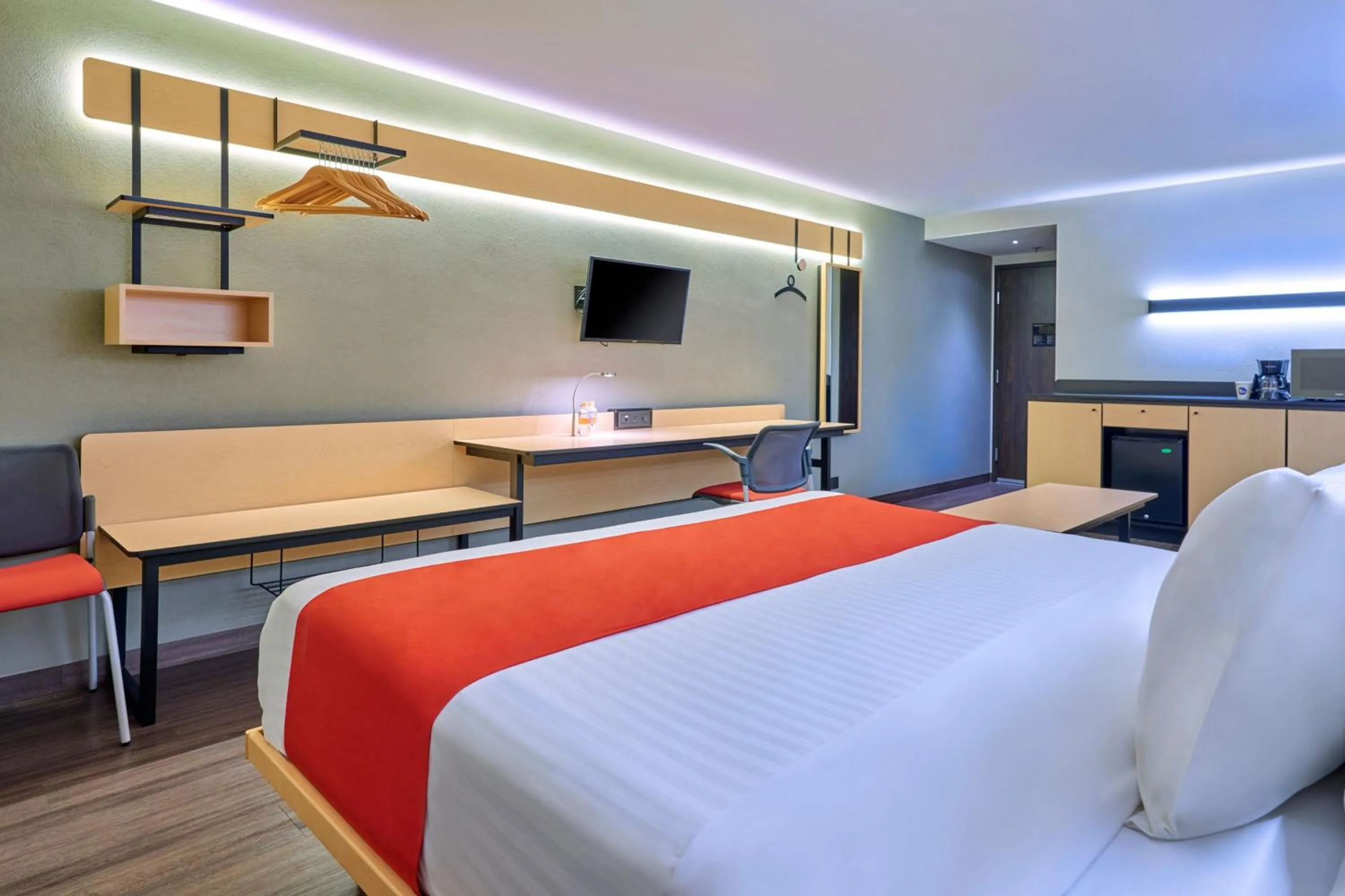 Bedroom, Bed in City Express by Marriott Piedras Negras