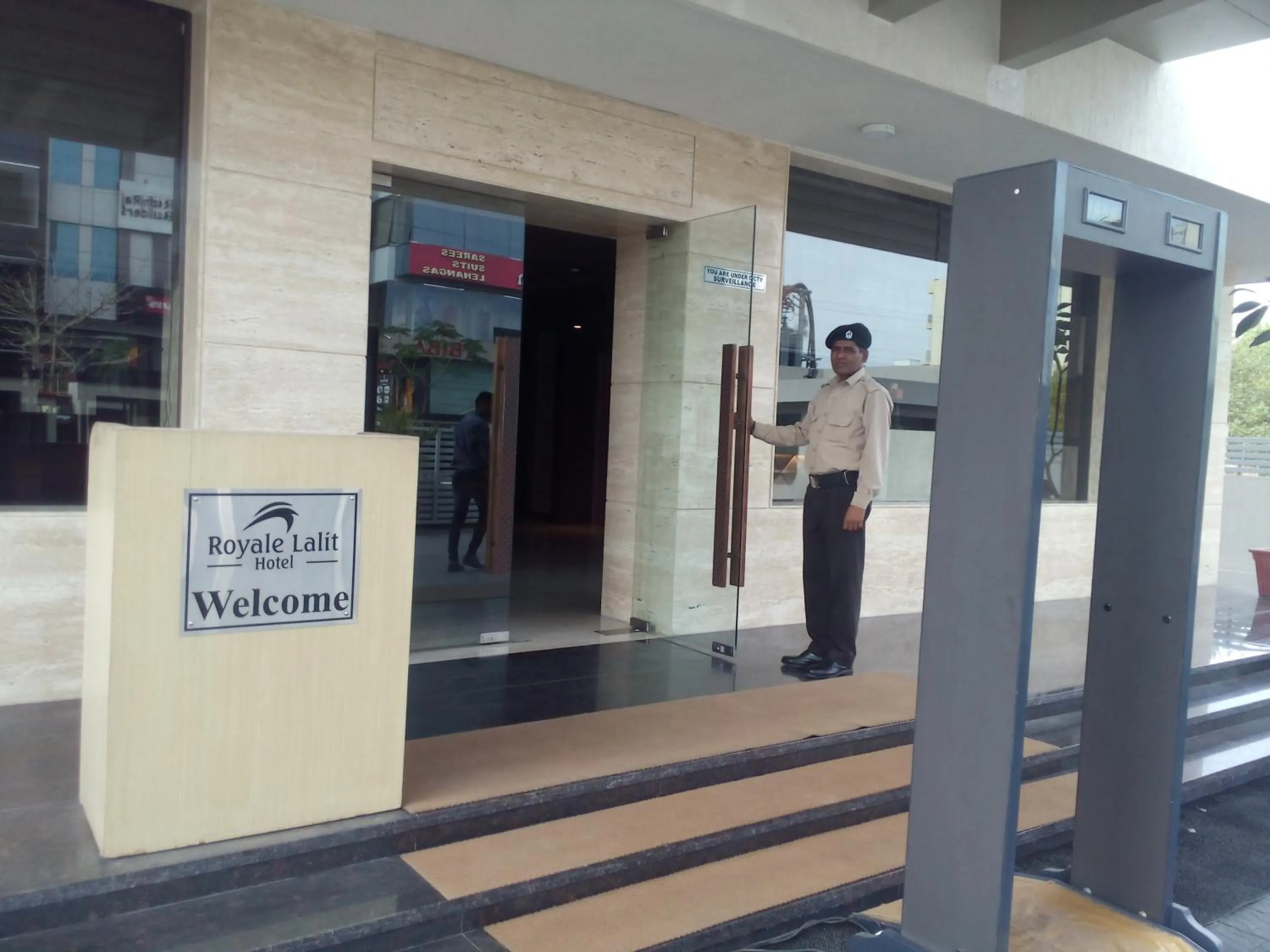 Staff in Royale Lalit Hotel Jaipur