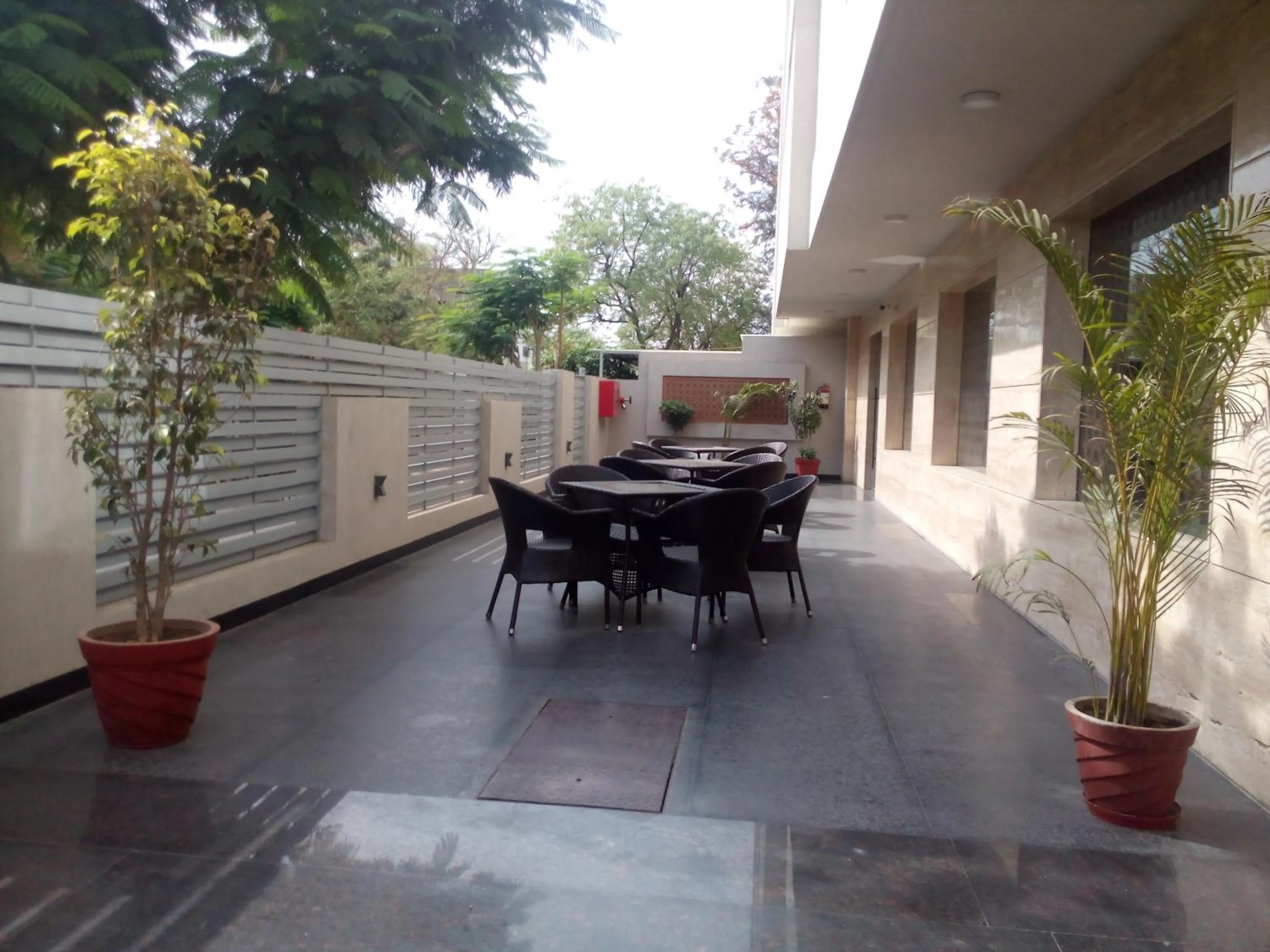 Patio in Royale Lalit Hotel Jaipur