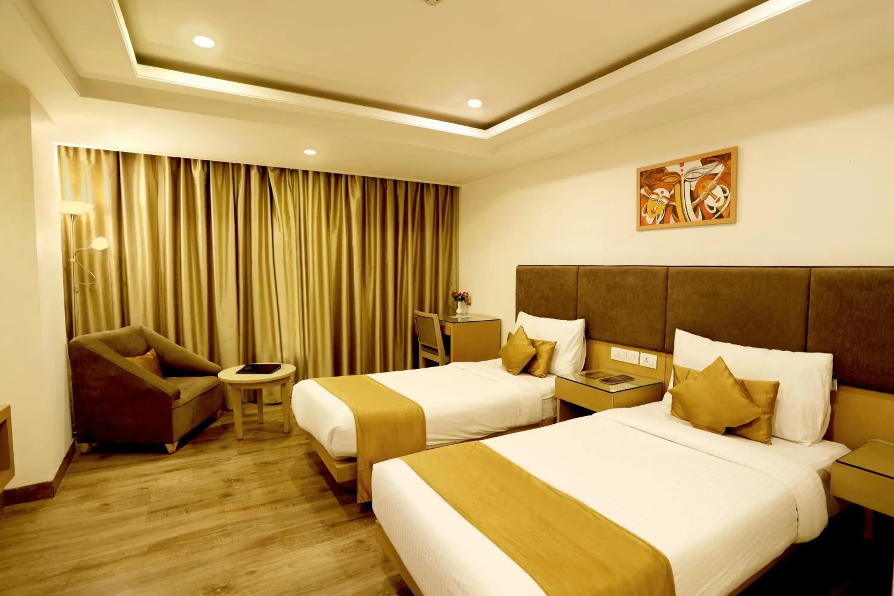 Bedroom, Bed in Royale Lalit Hotel Jaipur Bedroom, Bed in Royale Lalit Hotel Jaipur