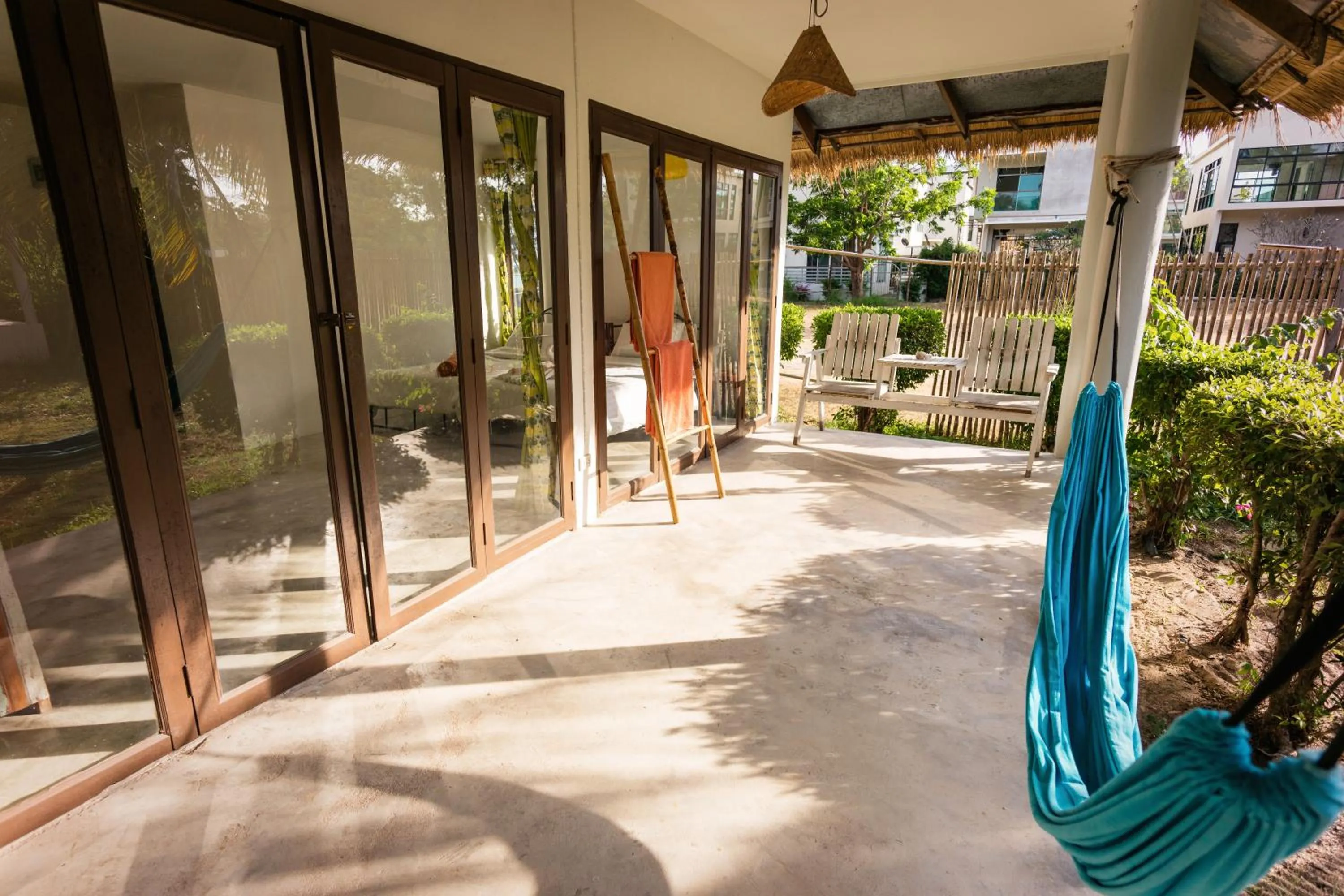 Balcony/Terrace in Mumsa Beach Resort & Restaurant