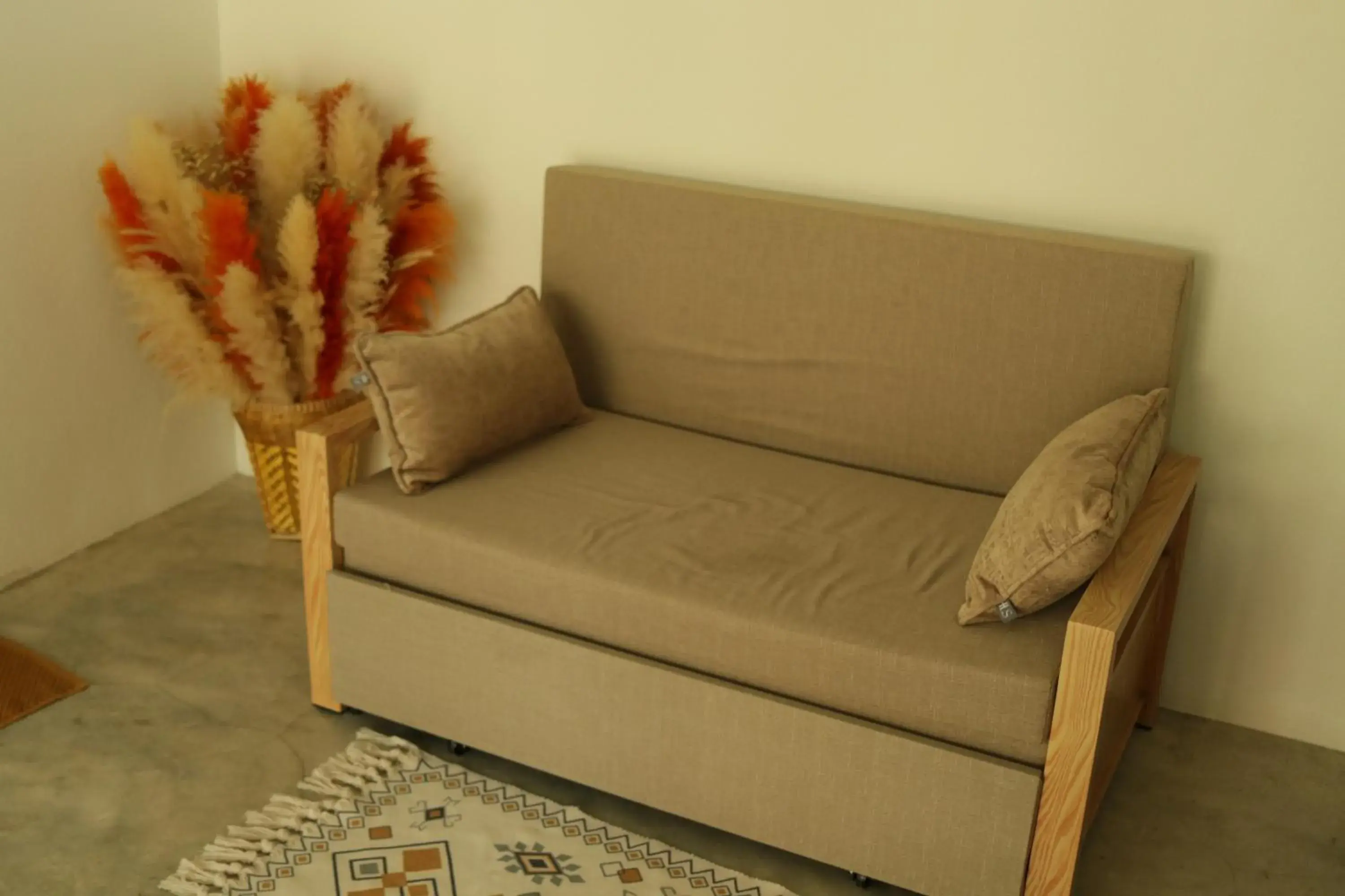 Living room in Mumsa Beach Resort & Restaurant Living room in Mumsa Beach Resort & Restaurant