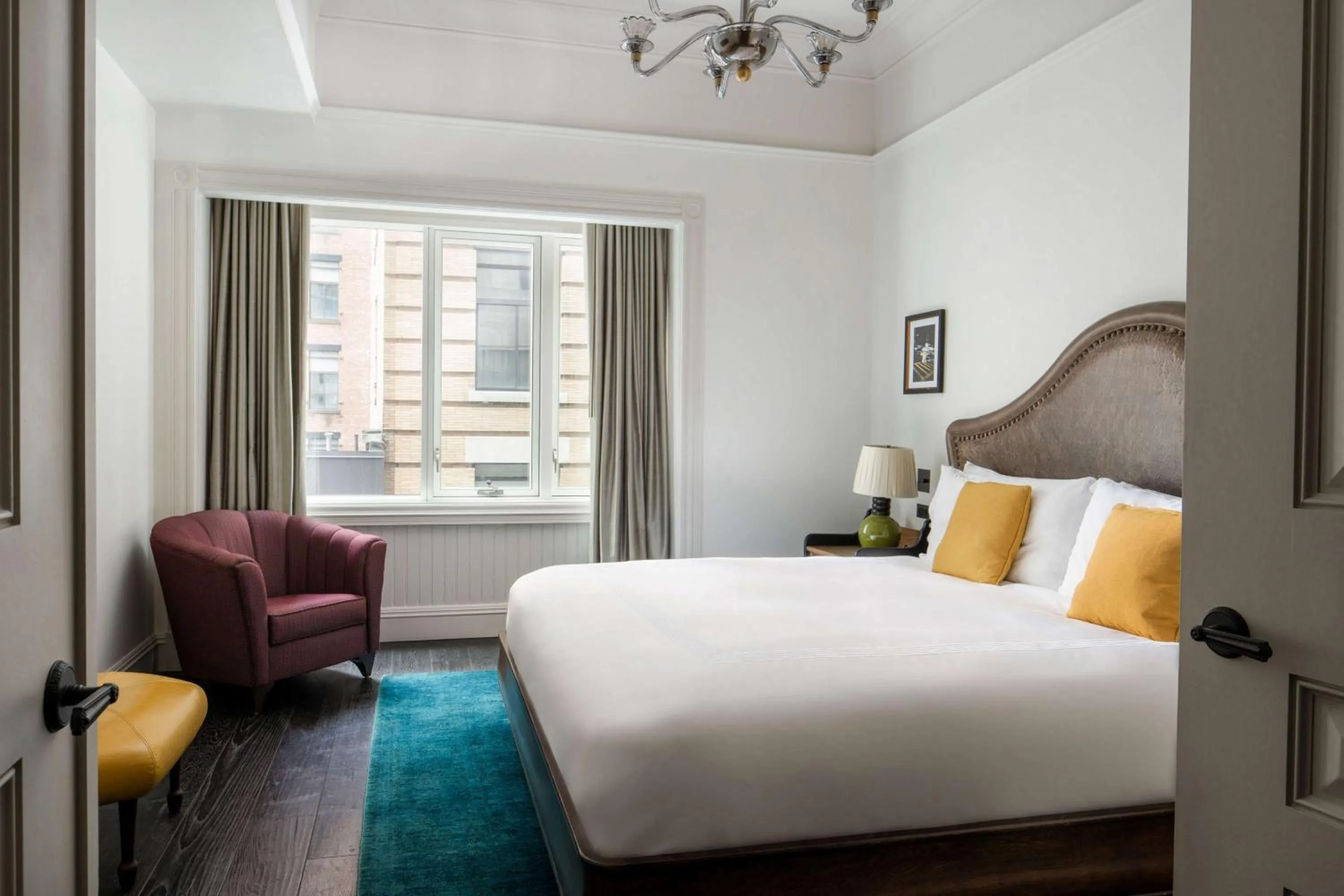 Photo of the whole room, Bed in The Beekman, A Thompson Hotel, by Hyatt