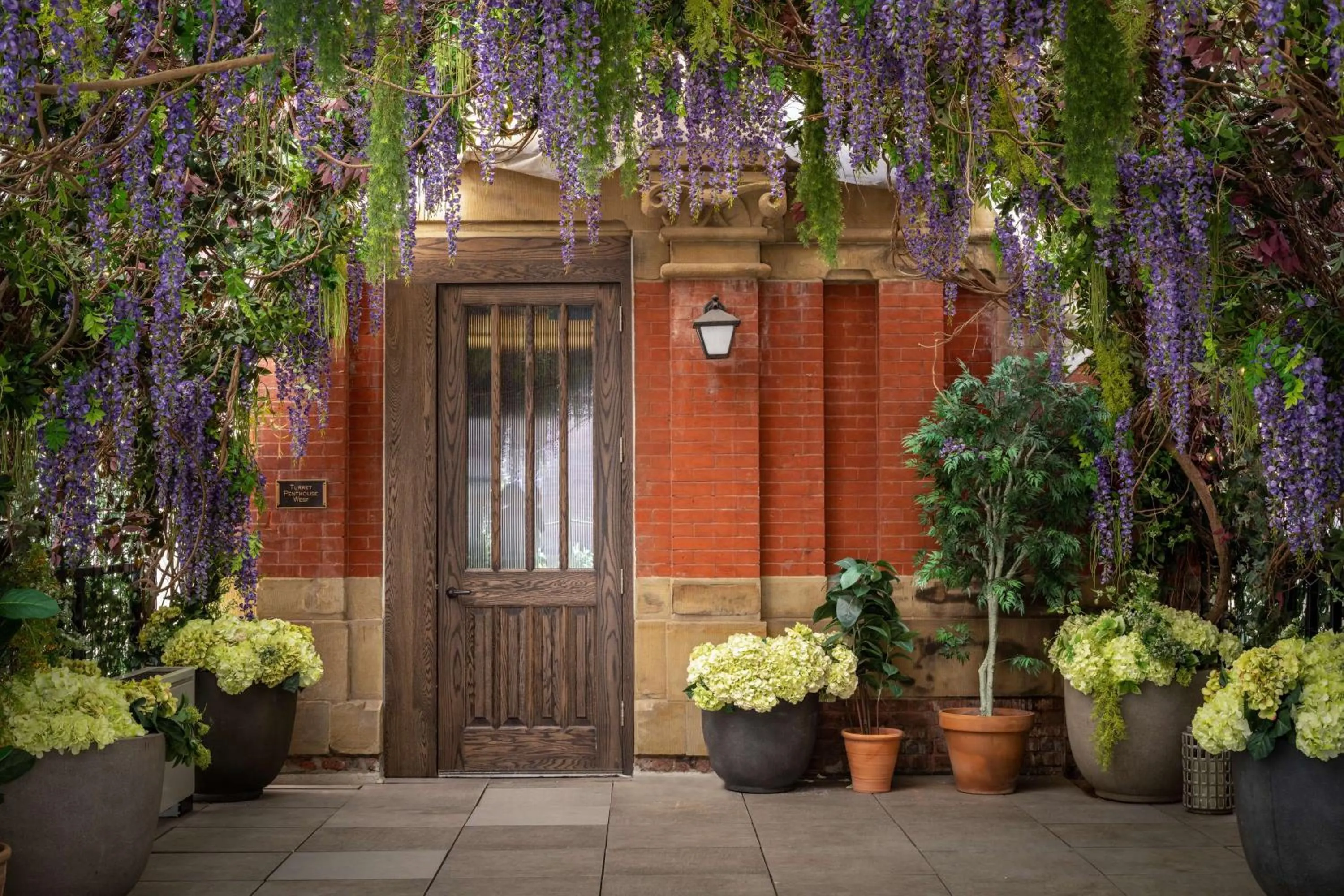 Patio in The Beekman, A Thompson Hotel, by Hyatt