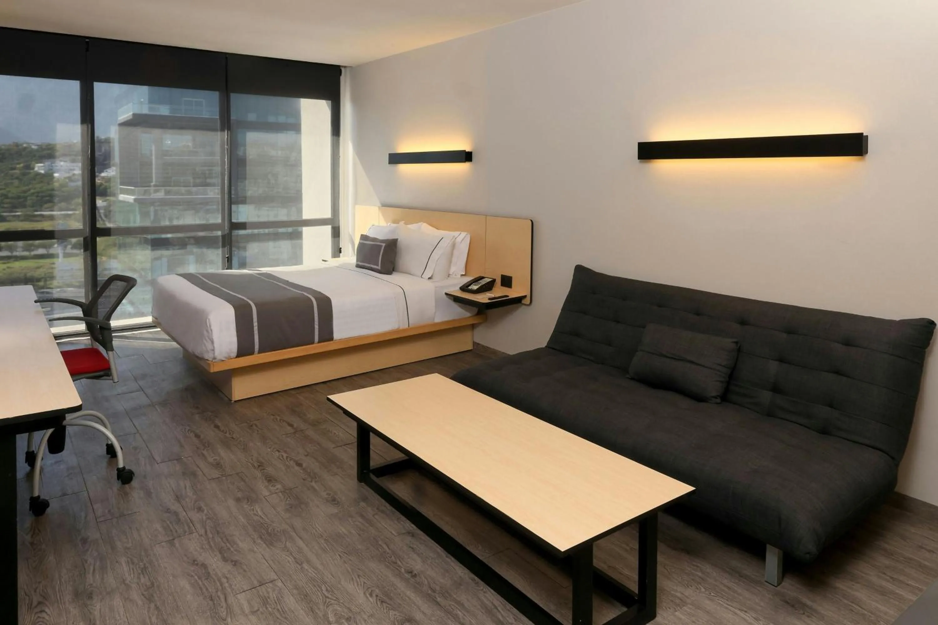 Photo of the whole room, Bed in City Express Plus by Marriott Monterrey Galerías