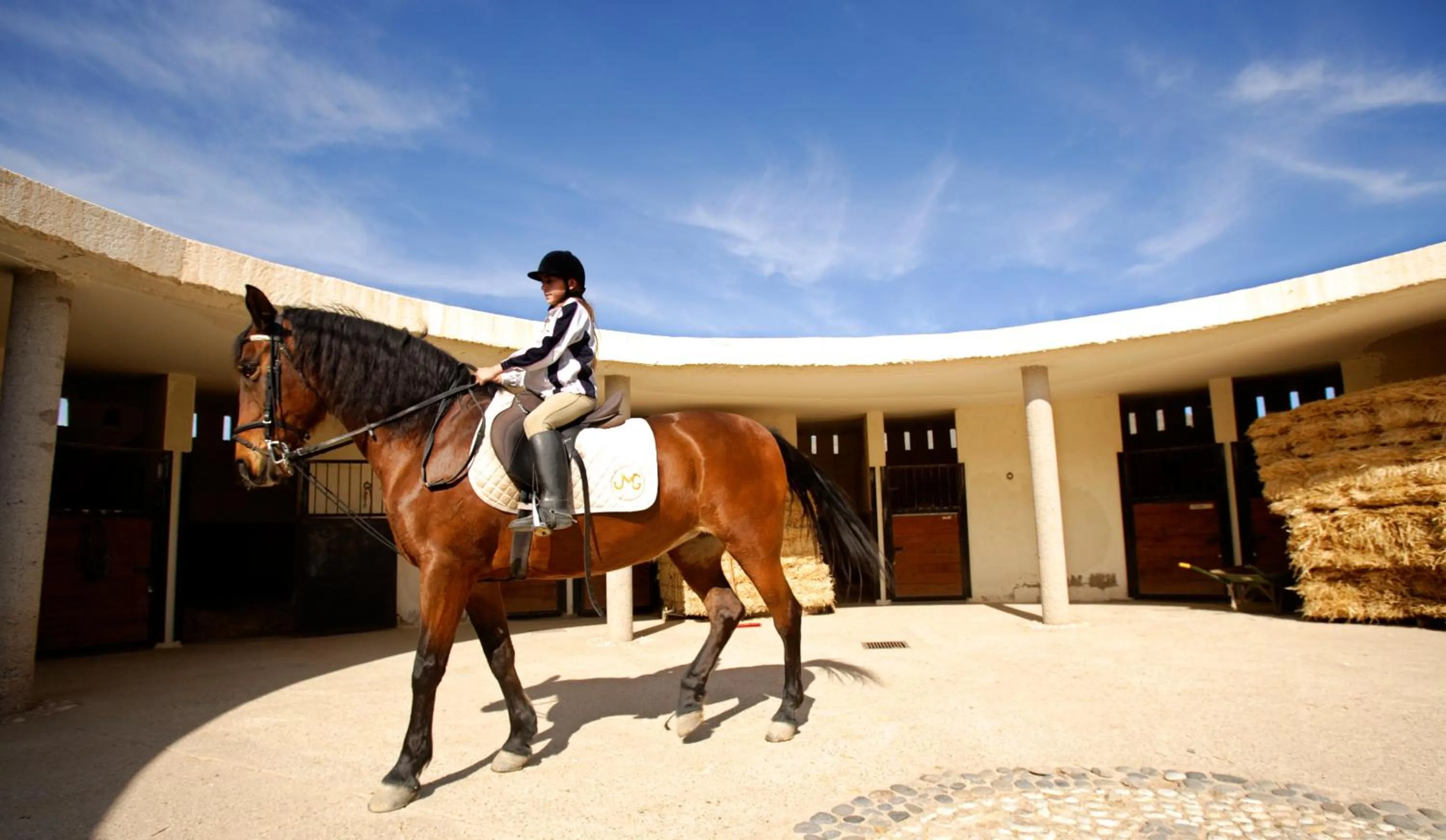 Horse-riding in Cortijo El Sotillo