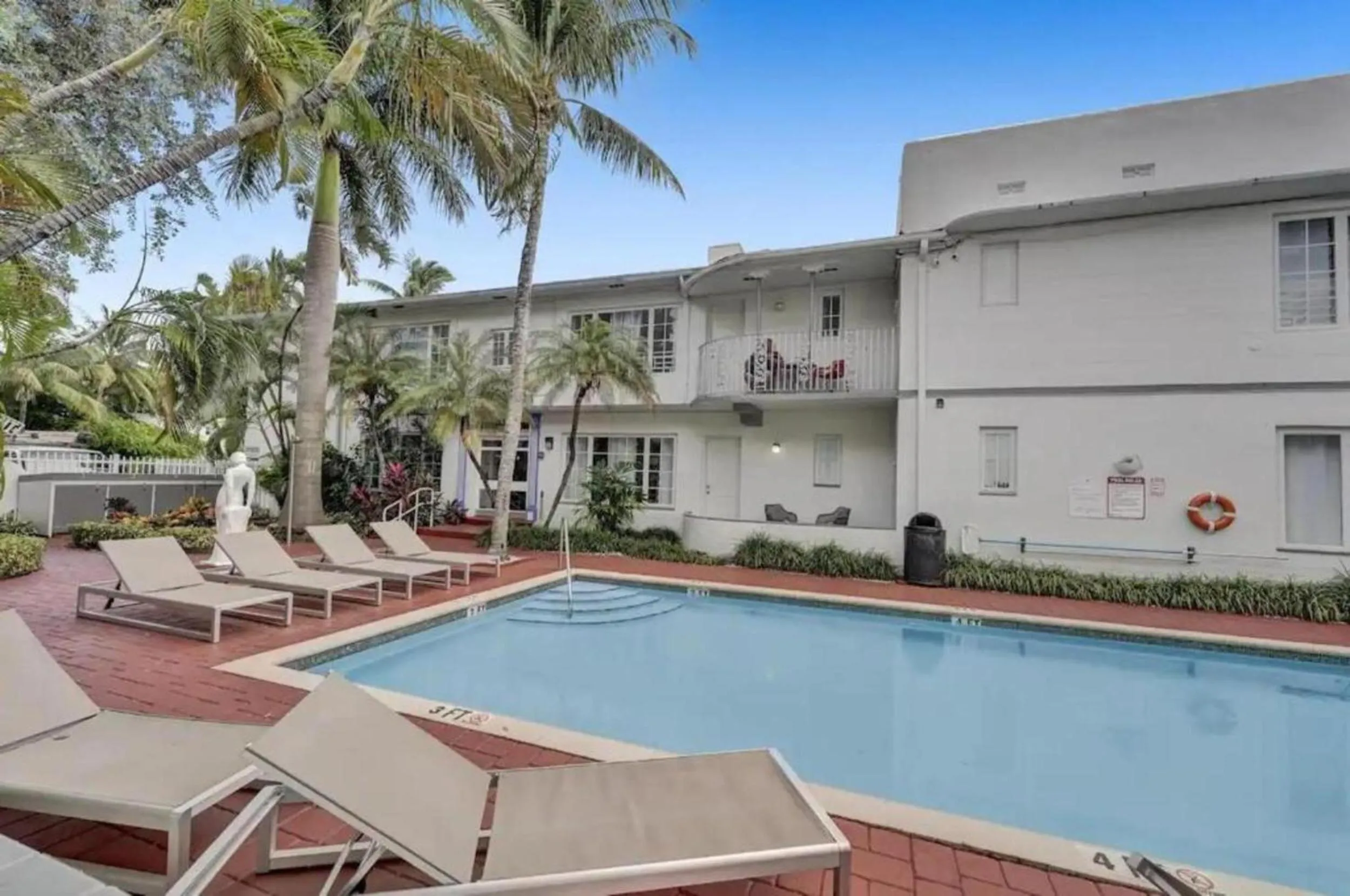 Swimming pool in Courtyard Apartments Part of the Oasis Casita Collection