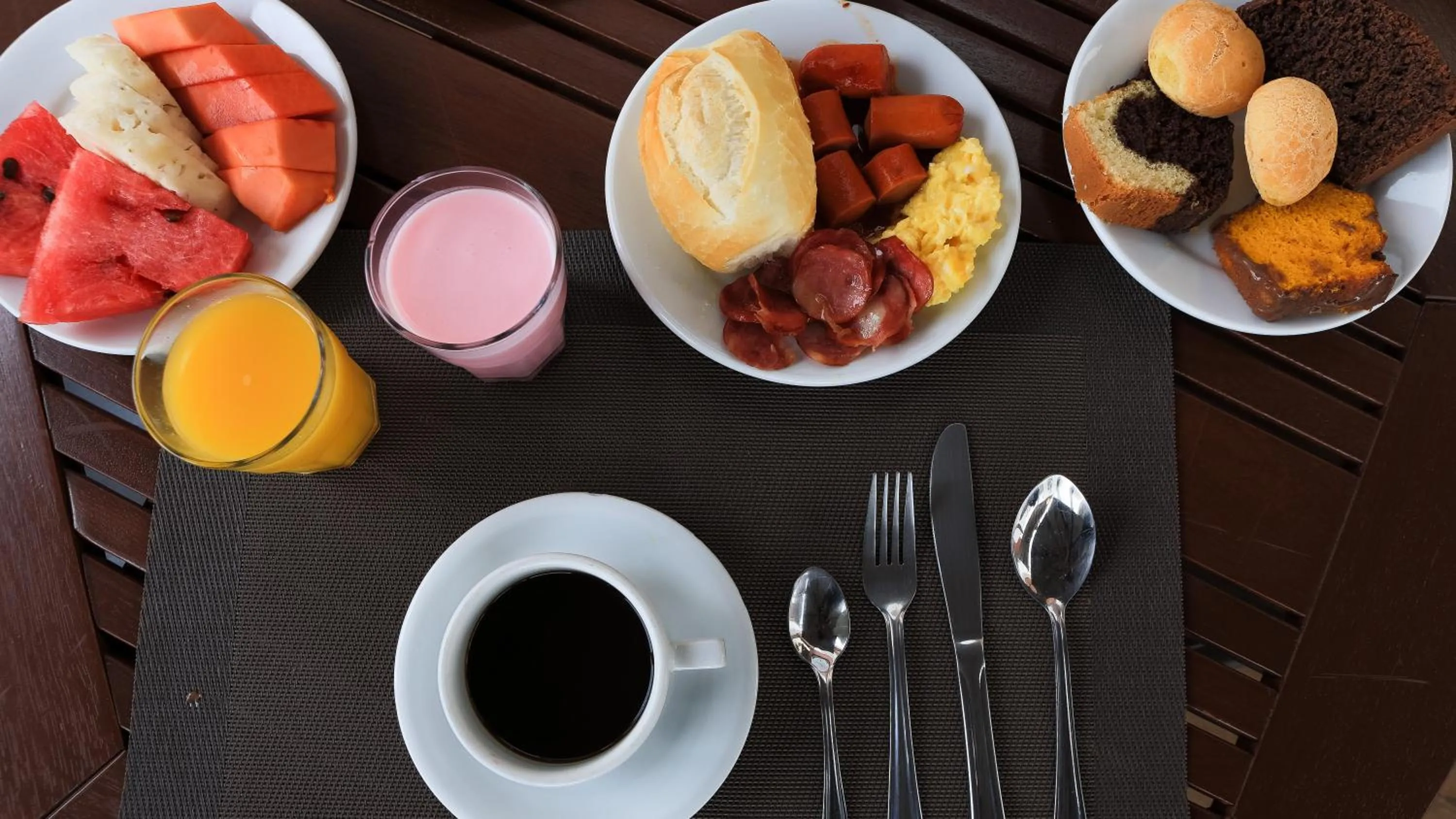 Breakfast in i5 Hotel Águas Claras