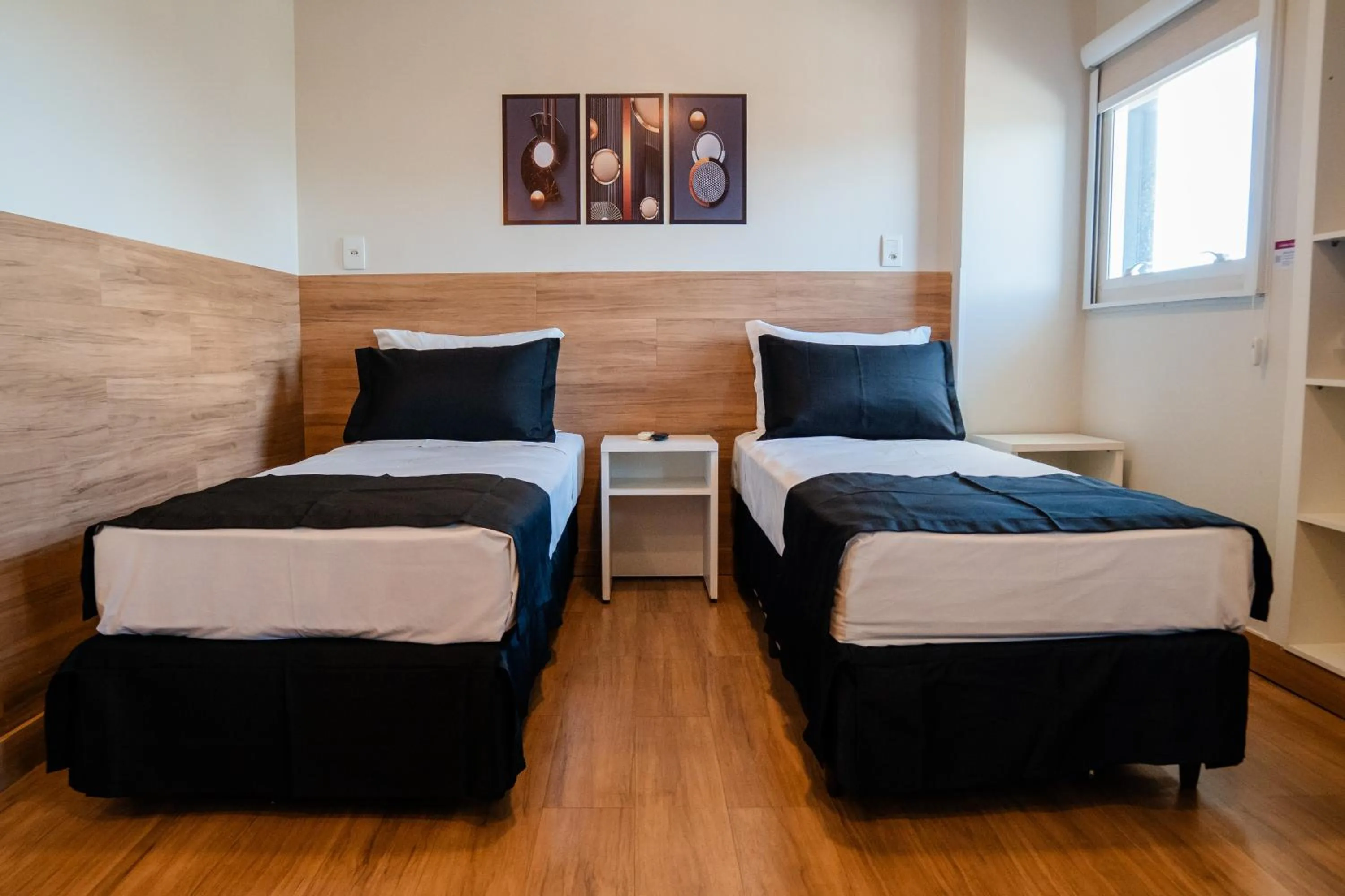 Bed in i5 Hotel Águas Claras