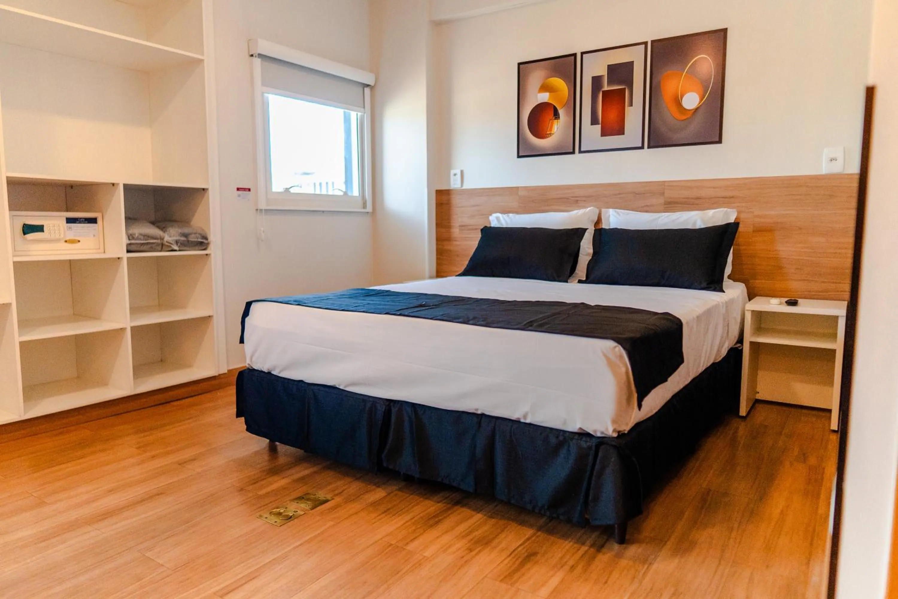 Bed in i5 Hotel Águas Claras