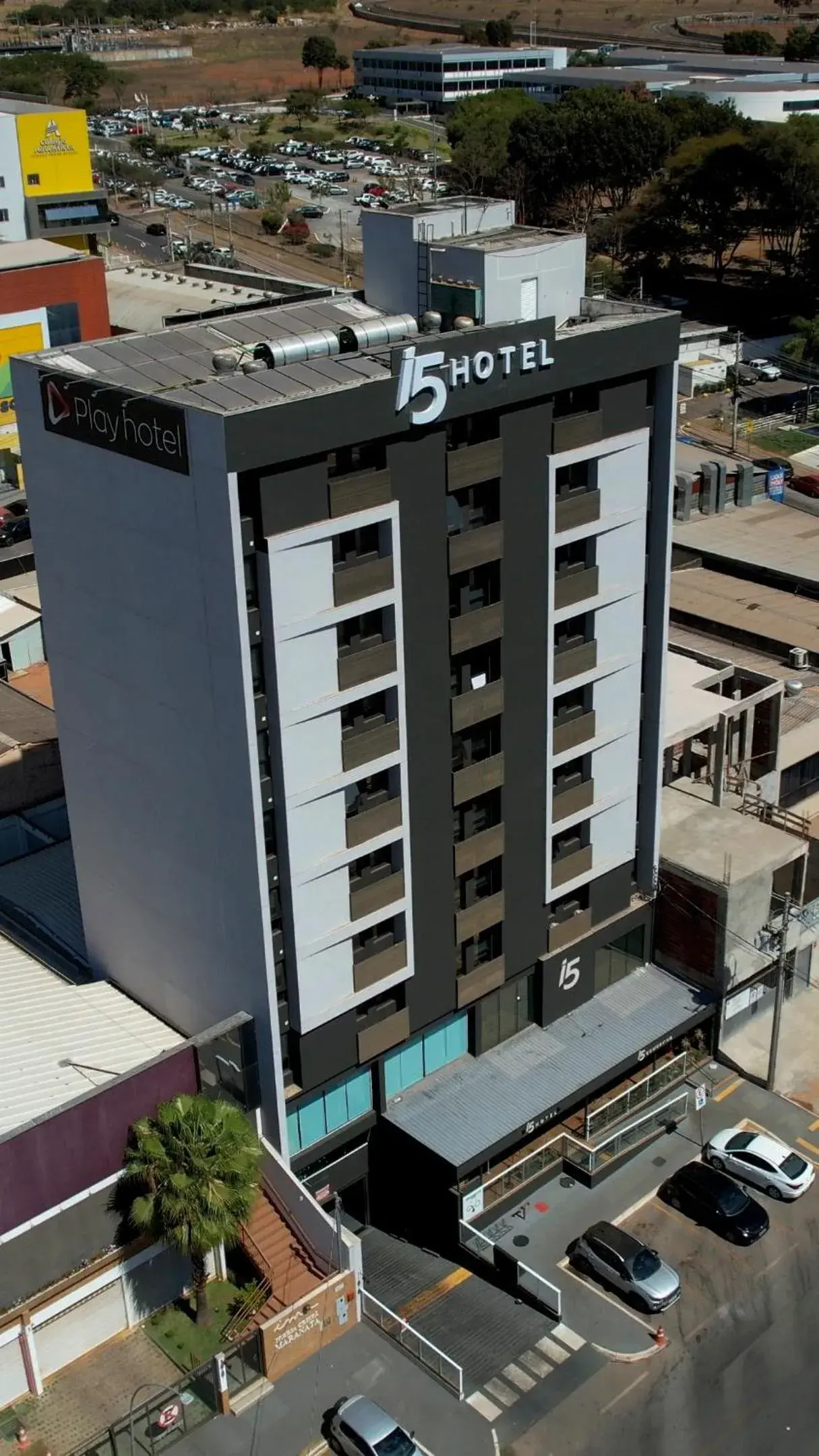 Property building in i5 Hotel Águas Claras Property building in i5 Hotel Águas Claras