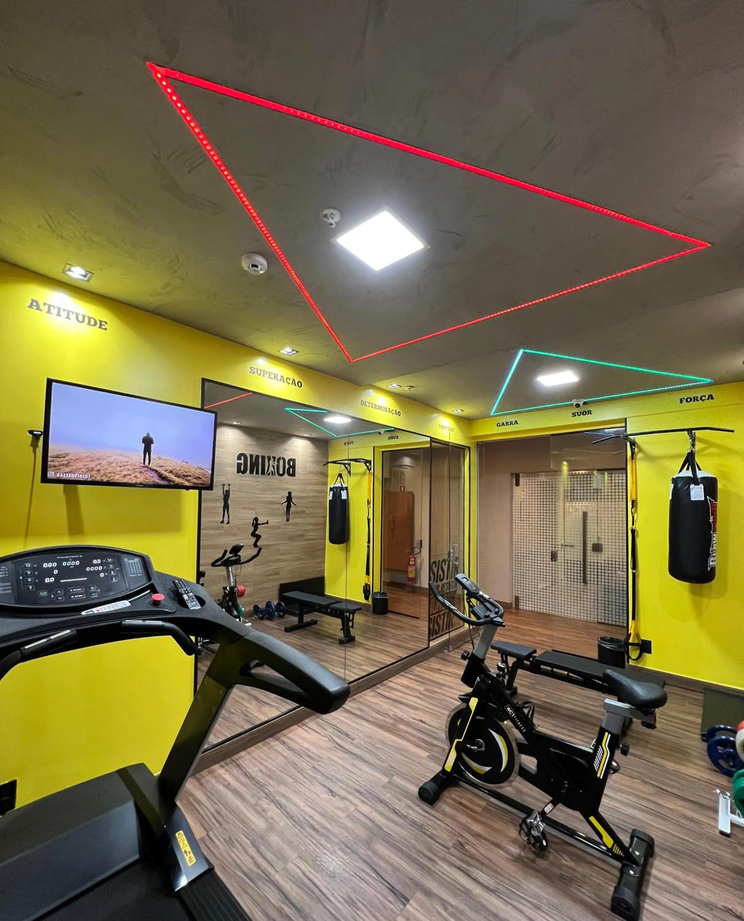 Fitness centre/facilities in i5 Hotel Águas Claras