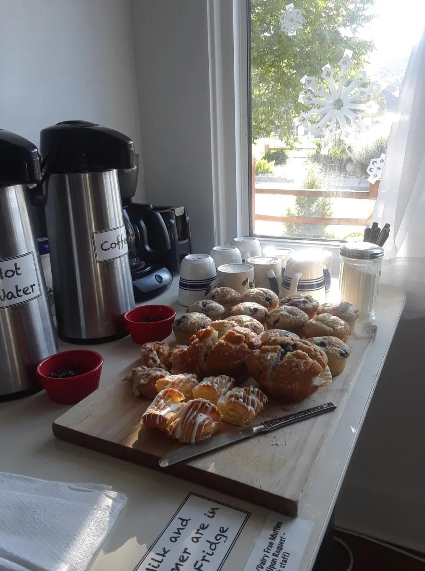 Coffee/tea facilities in The Salida Inn and Hostel