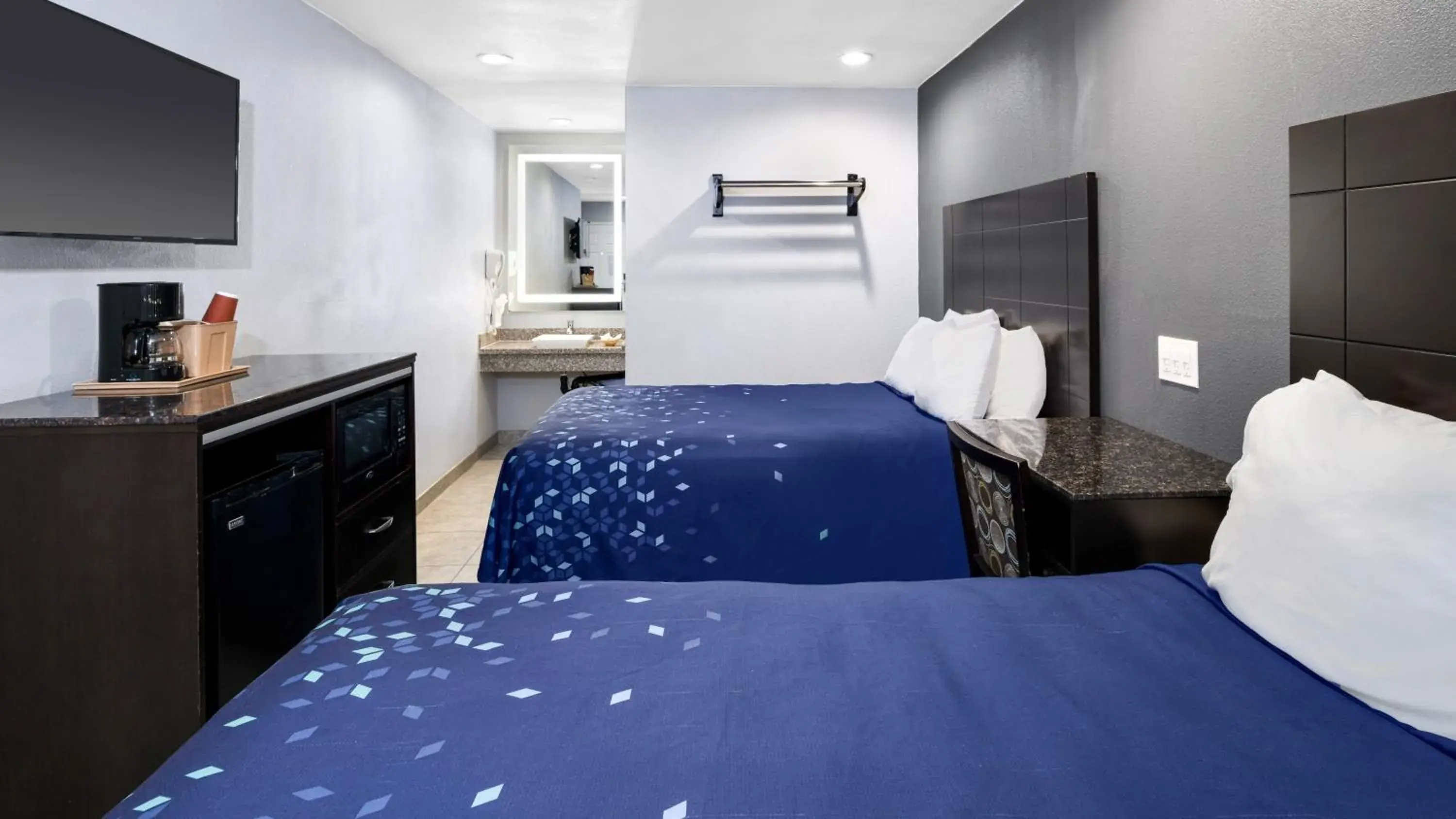 Bed in Scandia Motel Bed in Scandia Motel