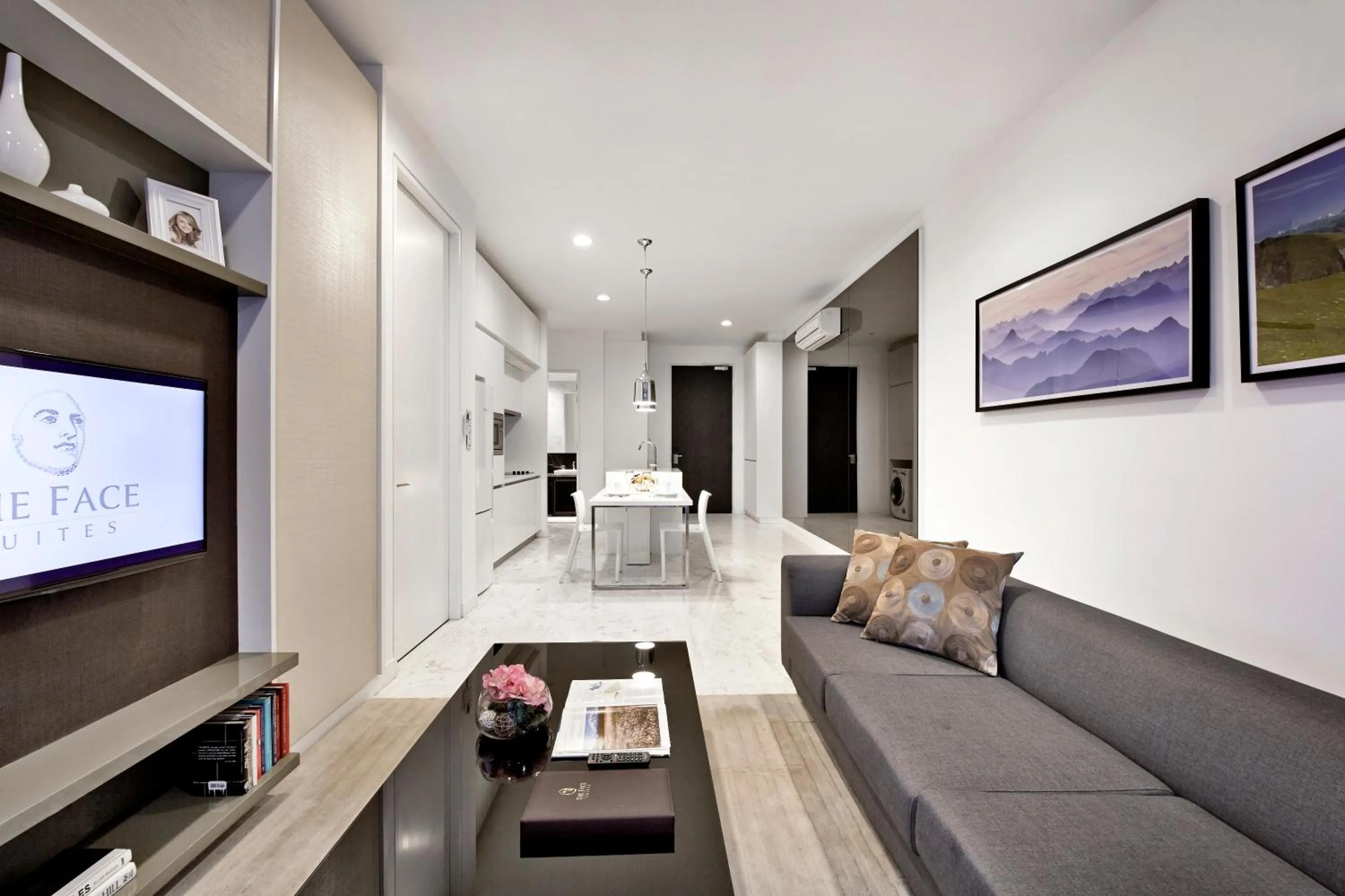 Living room in THE FACE Suites Hotel