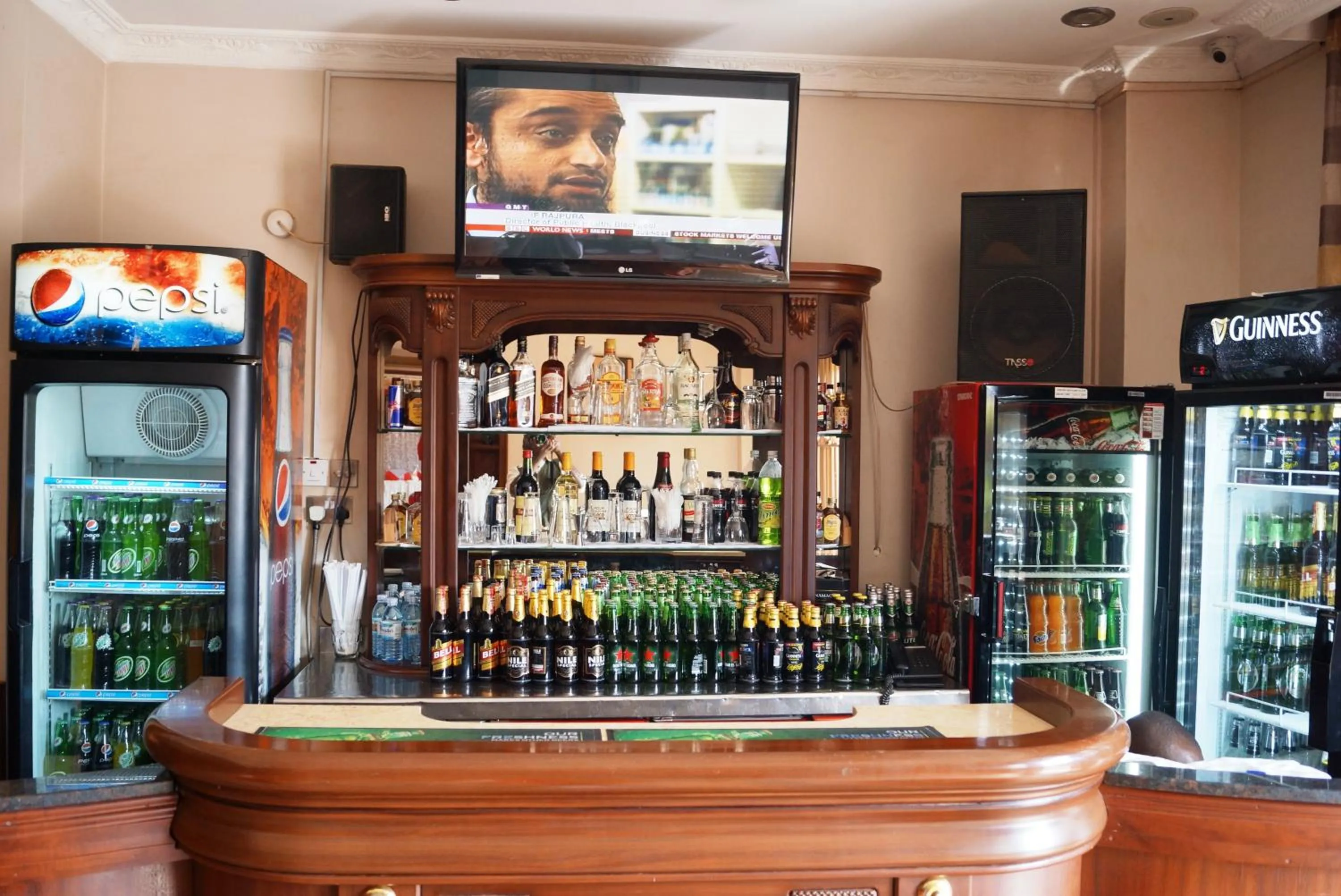 Lounge or bar in Tristar Hotel Kampala