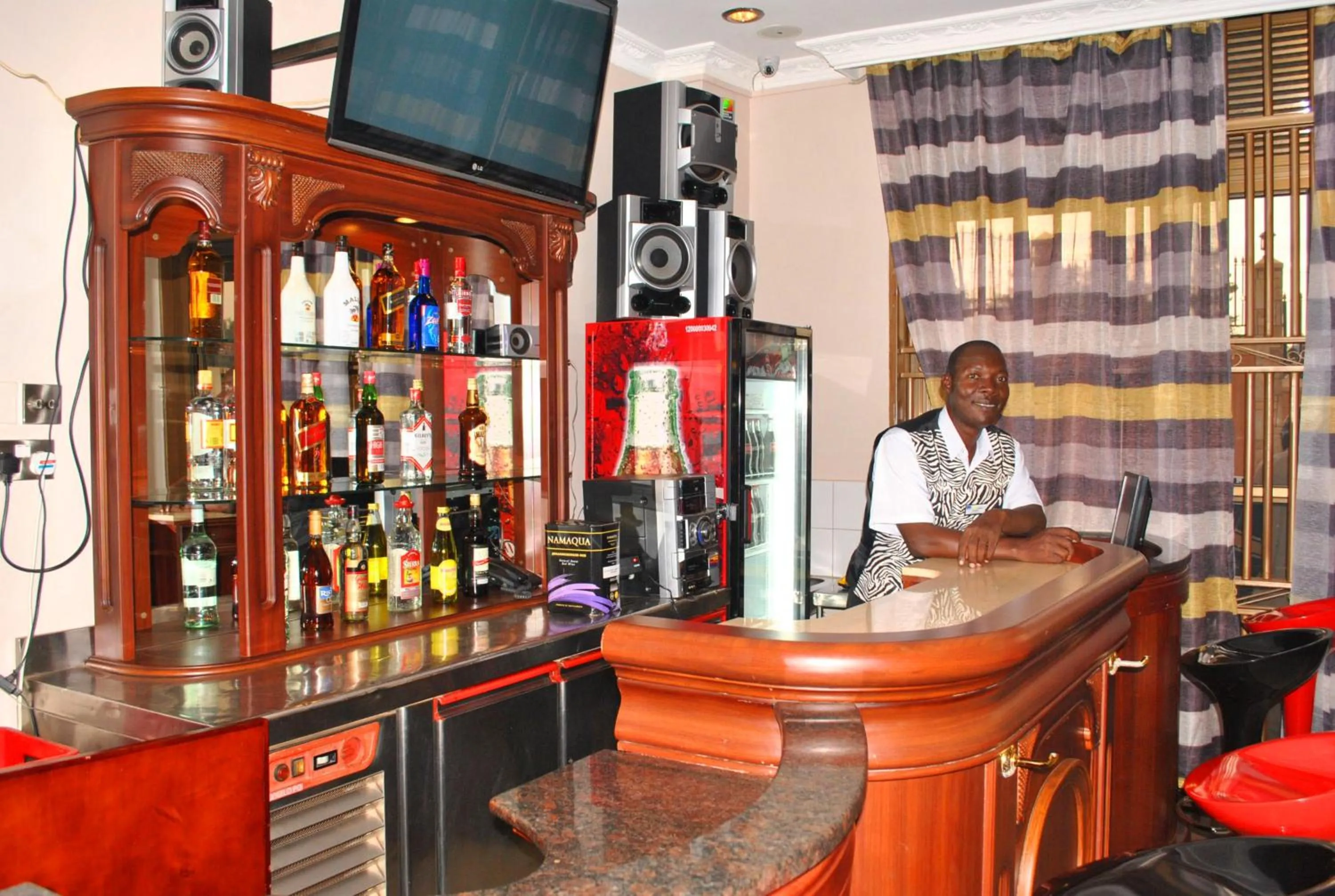 Lounge or bar in Tristar Hotel Kampala