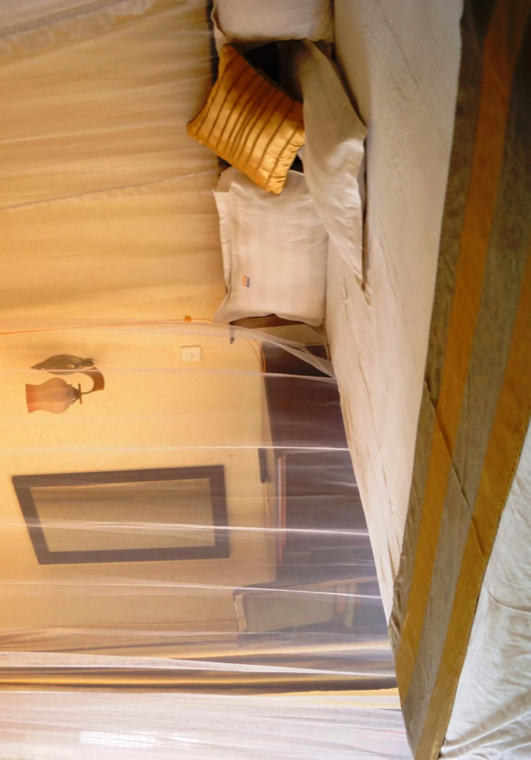 Bed in Tristar Hotel Kampala