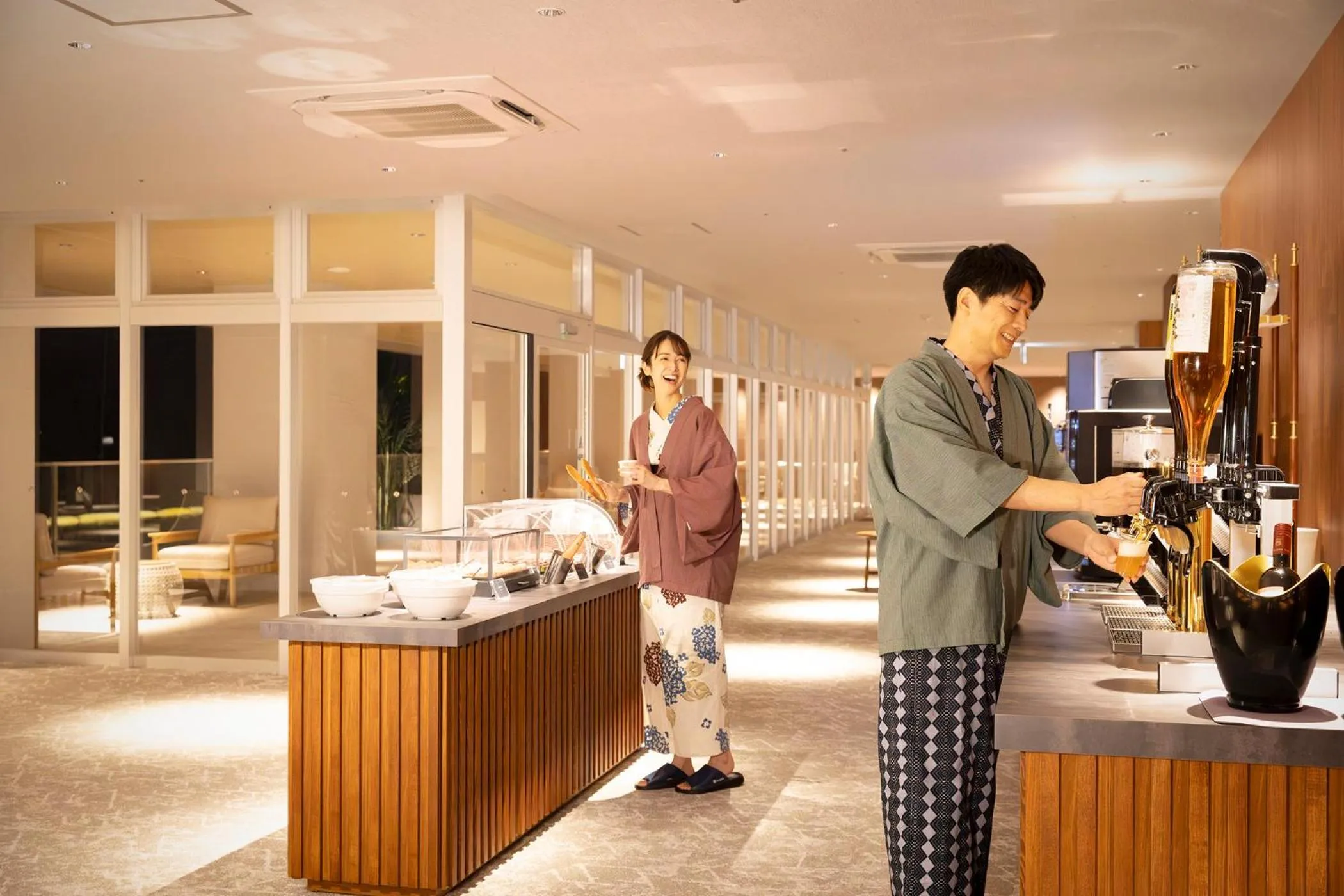 Lounge or bar in TAOYA Wakura