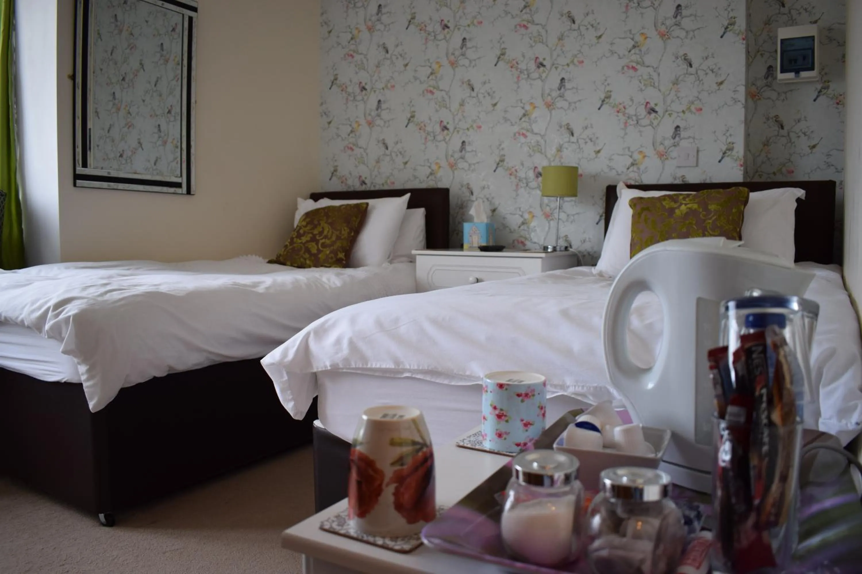 Twin Room with Private Bathroom - single occupancy in Barton Guest House