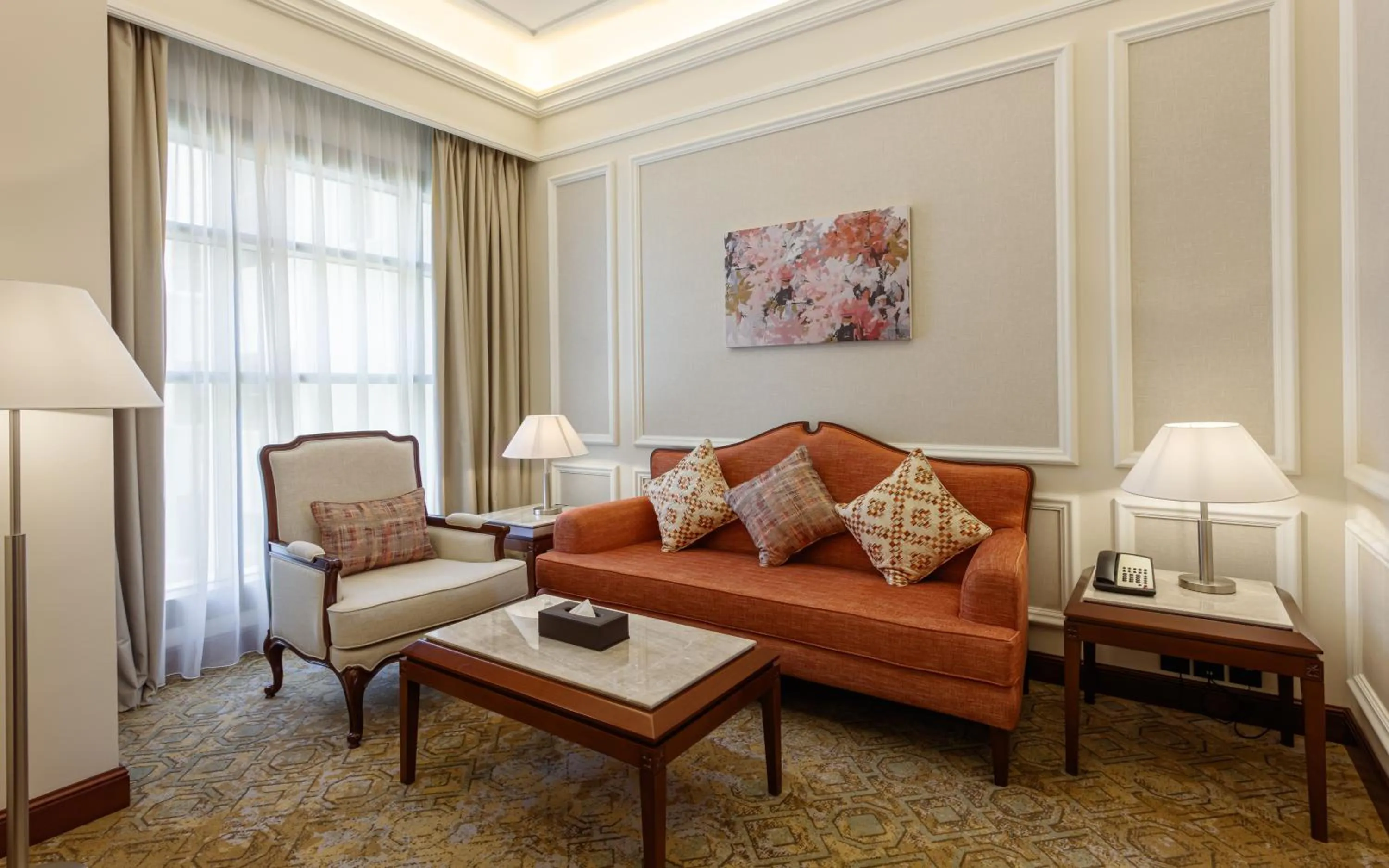 Living room in Sunset Jeddah