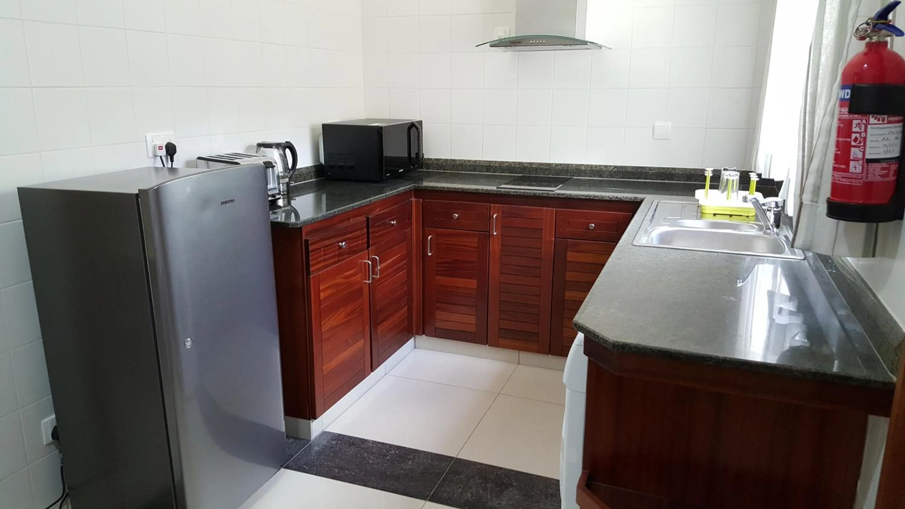 Kitchen or kitchenette in Bambous River Lodge