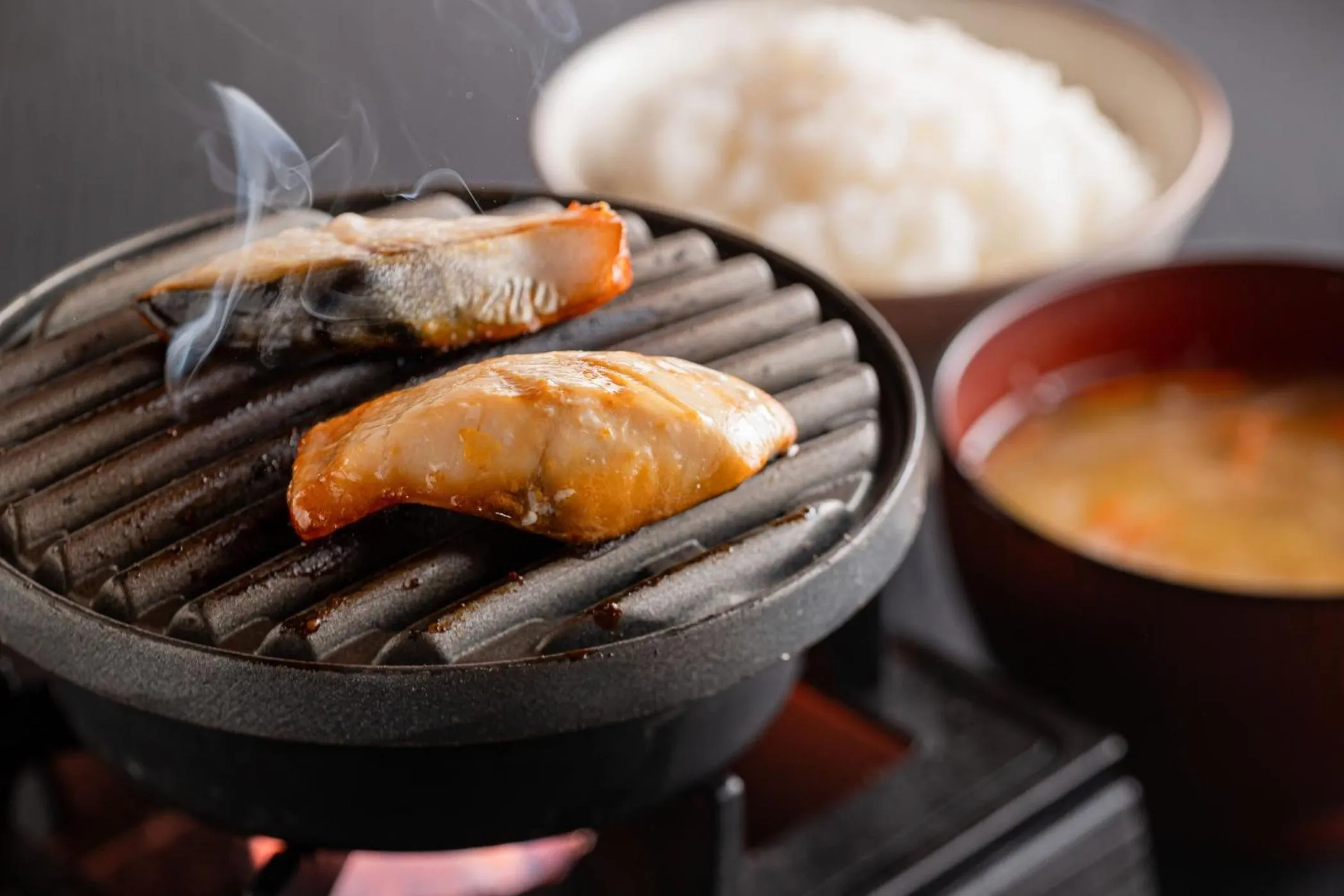 Breakfast in Ooedo Onsen Monogatari Premium Shirahama Gyoen