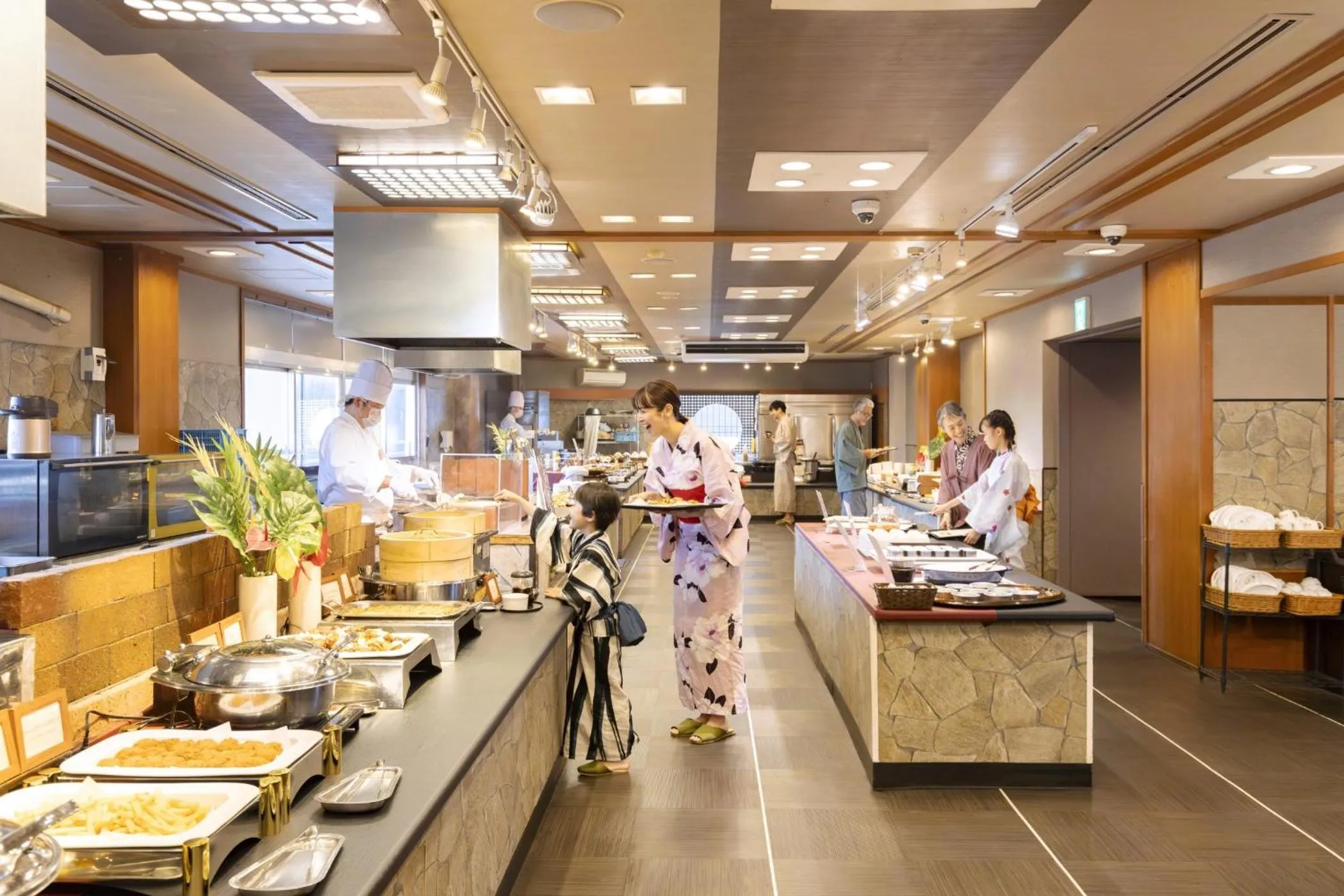 Restaurant/places to eat in Ooedo Onsen Monogatari Kaike