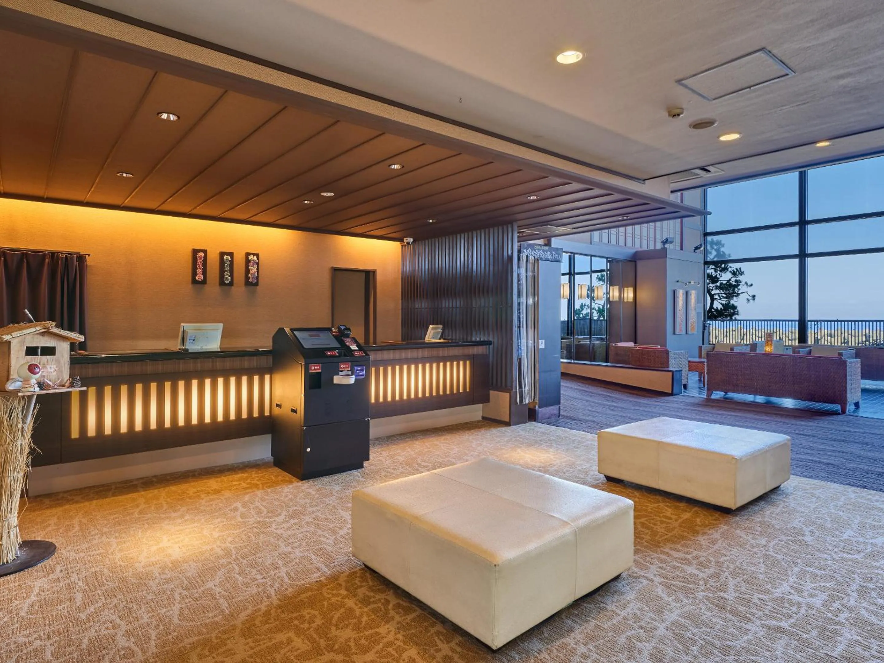 Lobby or reception, Bed in Ooedo Onsen Monogatari Kaike