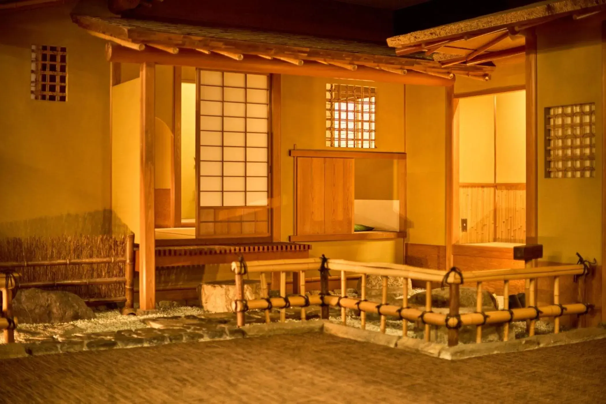 Lobby or reception in Ooedo Onsen Monogatari Yamashiro Saichoraku Lobby or reception in Ooedo Onsen Monogatari Yamashiro Saichoraku