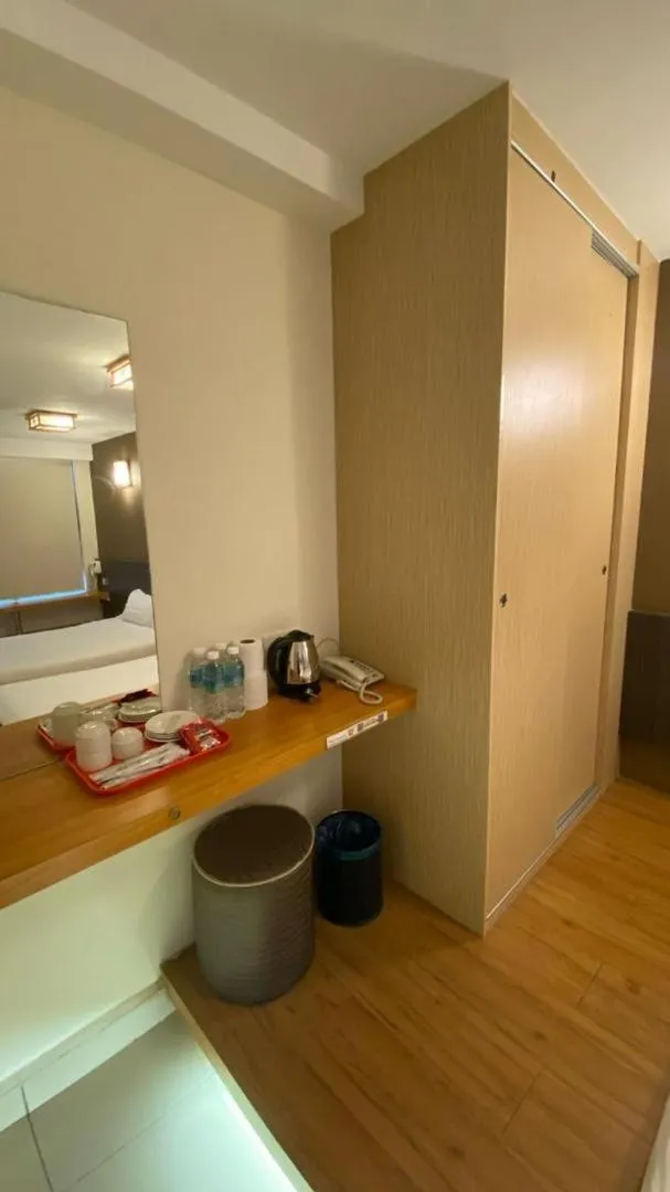 wardrobe in Hotel Vevo Puchong Malaysia