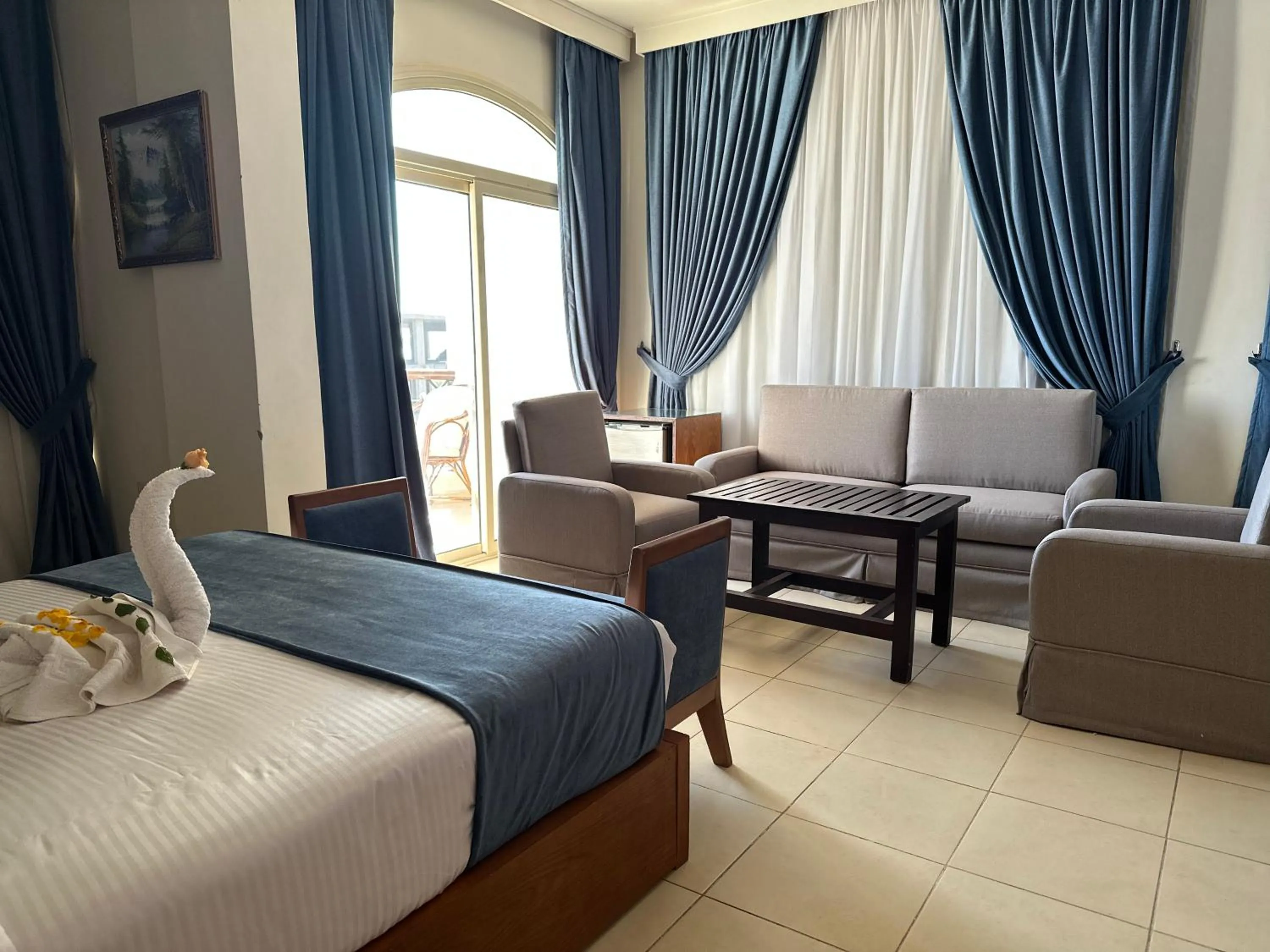 Bed in Elaria Hotel Hurgada