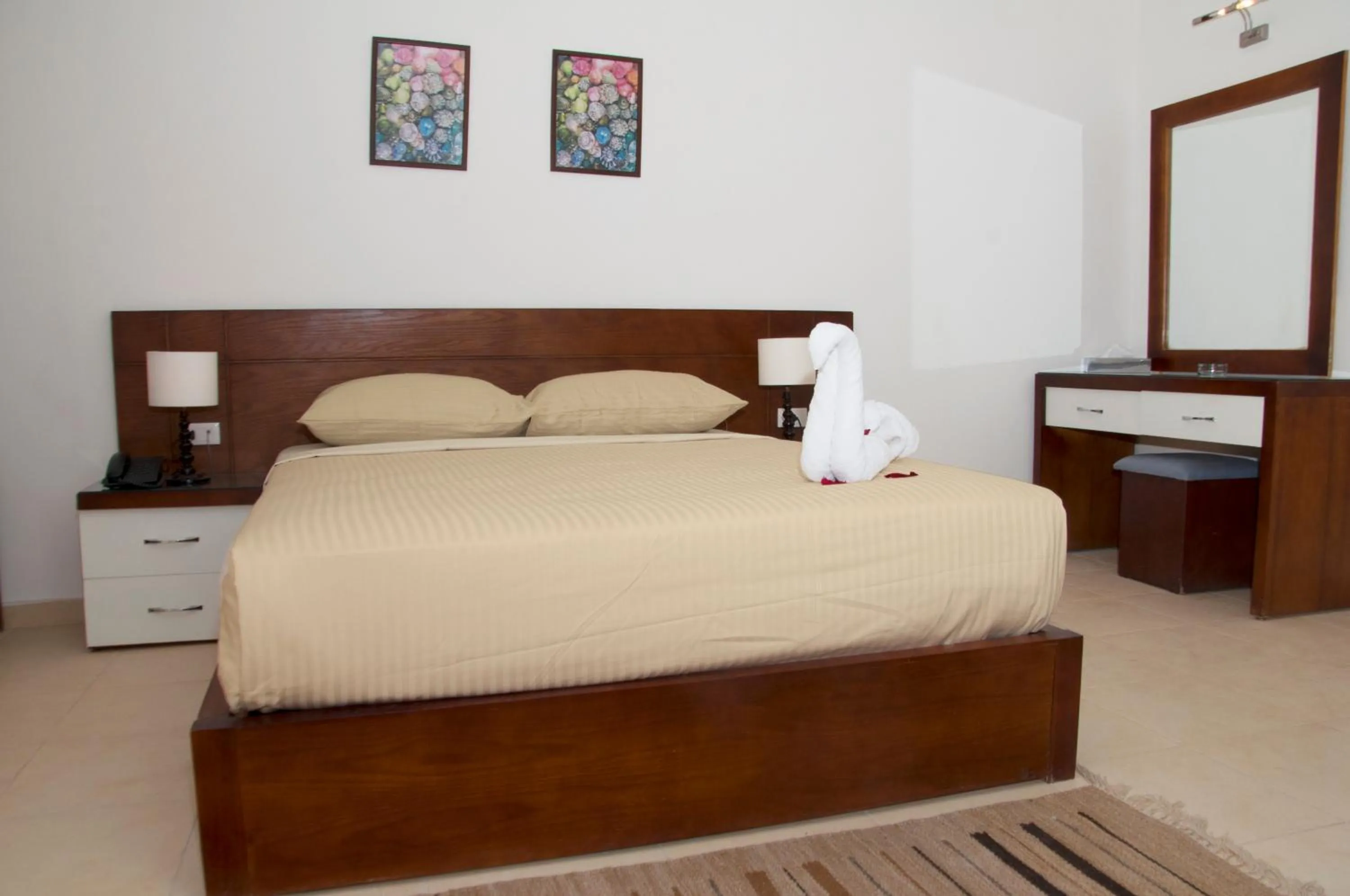 Photo of the whole room, Bed in Elaria Hotel Hurgada