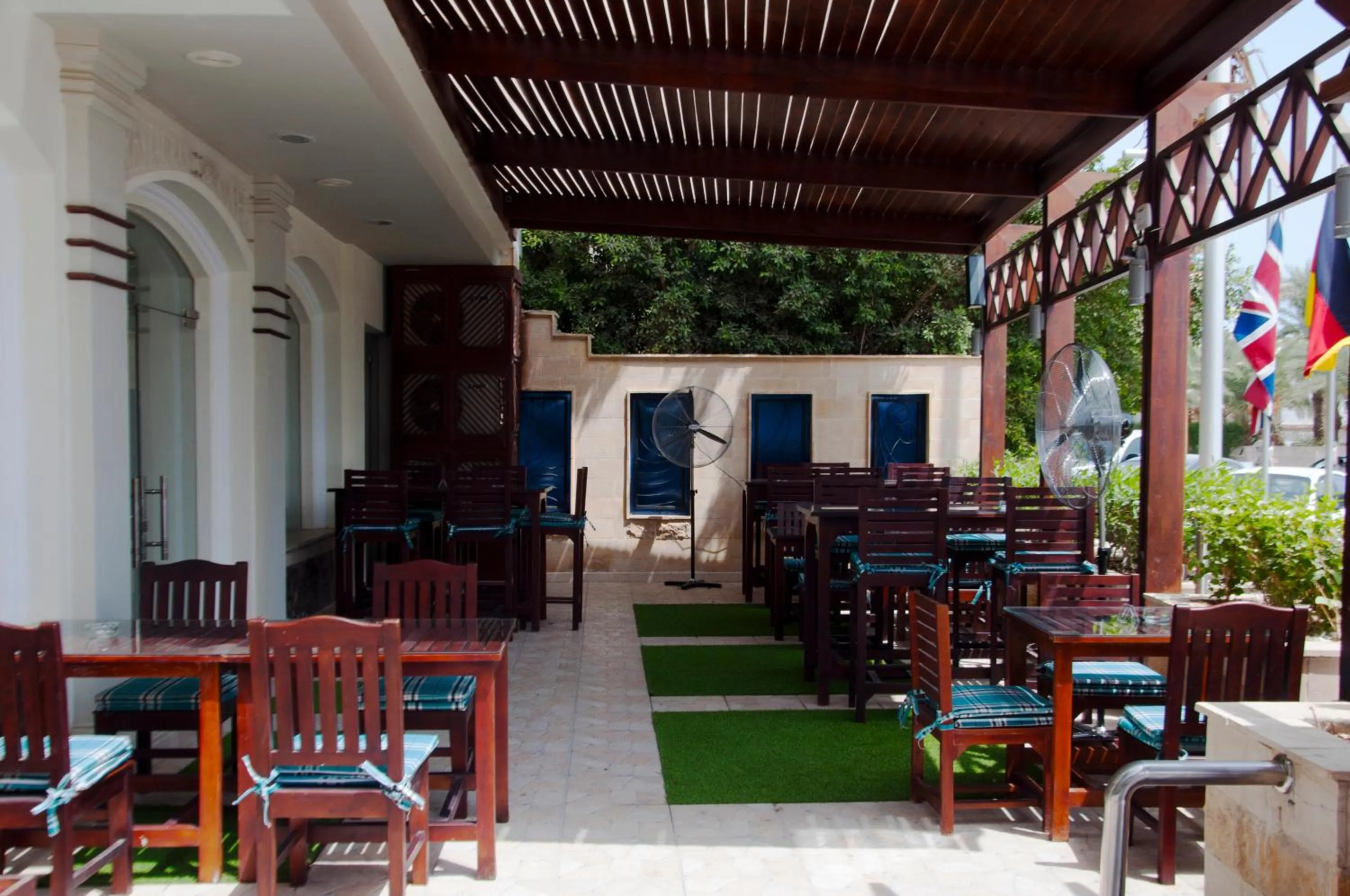 Patio in Elaria Hotel Hurgada