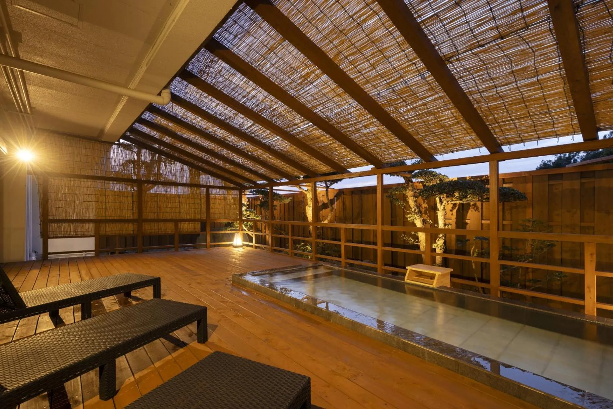 Hot Spring Bath in Ooedo Onsen Monogatari Premium Shima Saichoraku