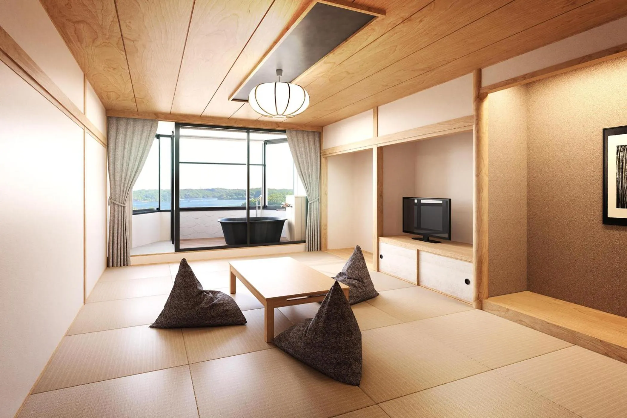 Photo of the whole room in Ooedo Onsen Monogatari Premium Shima Saichoraku